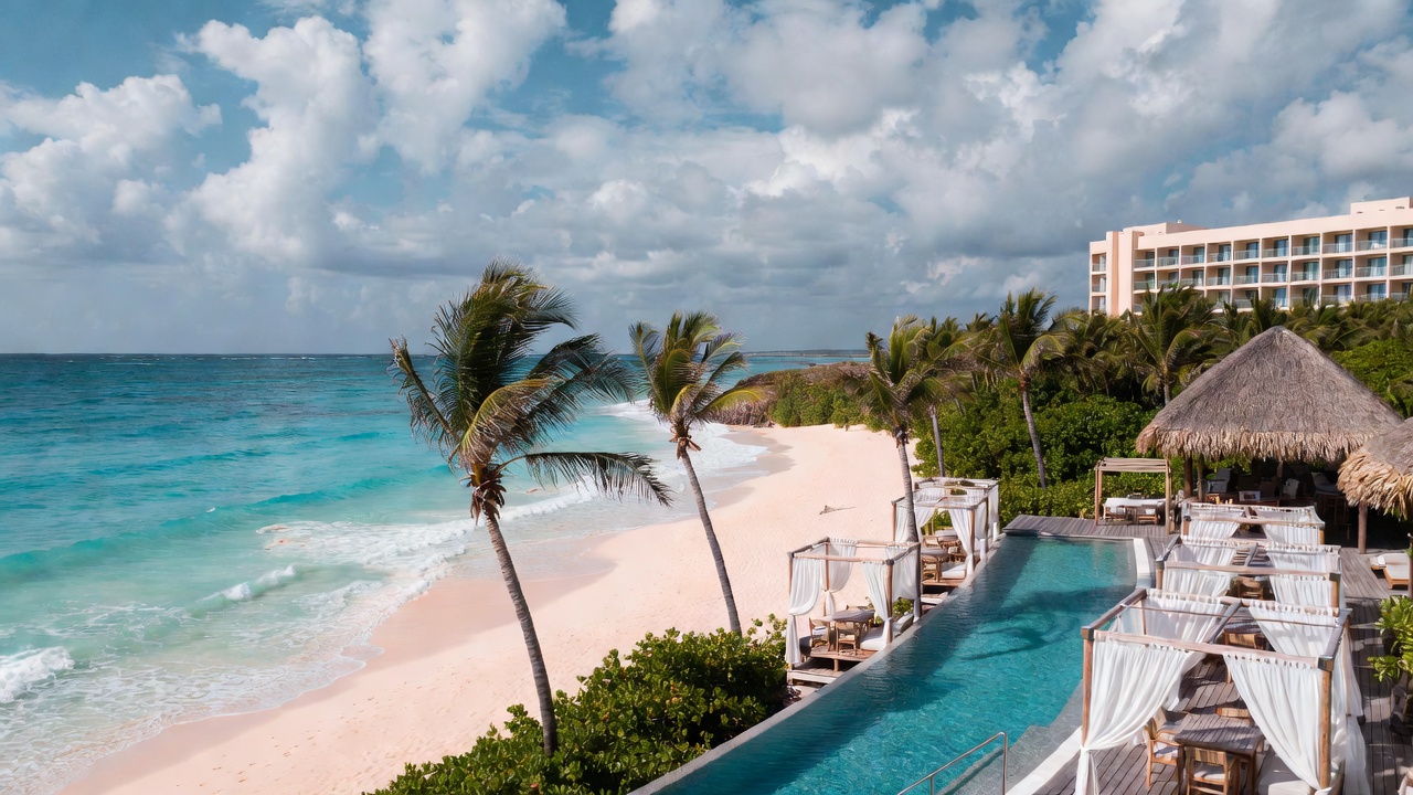 A Landmark Pink-Sand Resort Beach Just Reopened Under a New Name — and You Don't Need a Room to Visit