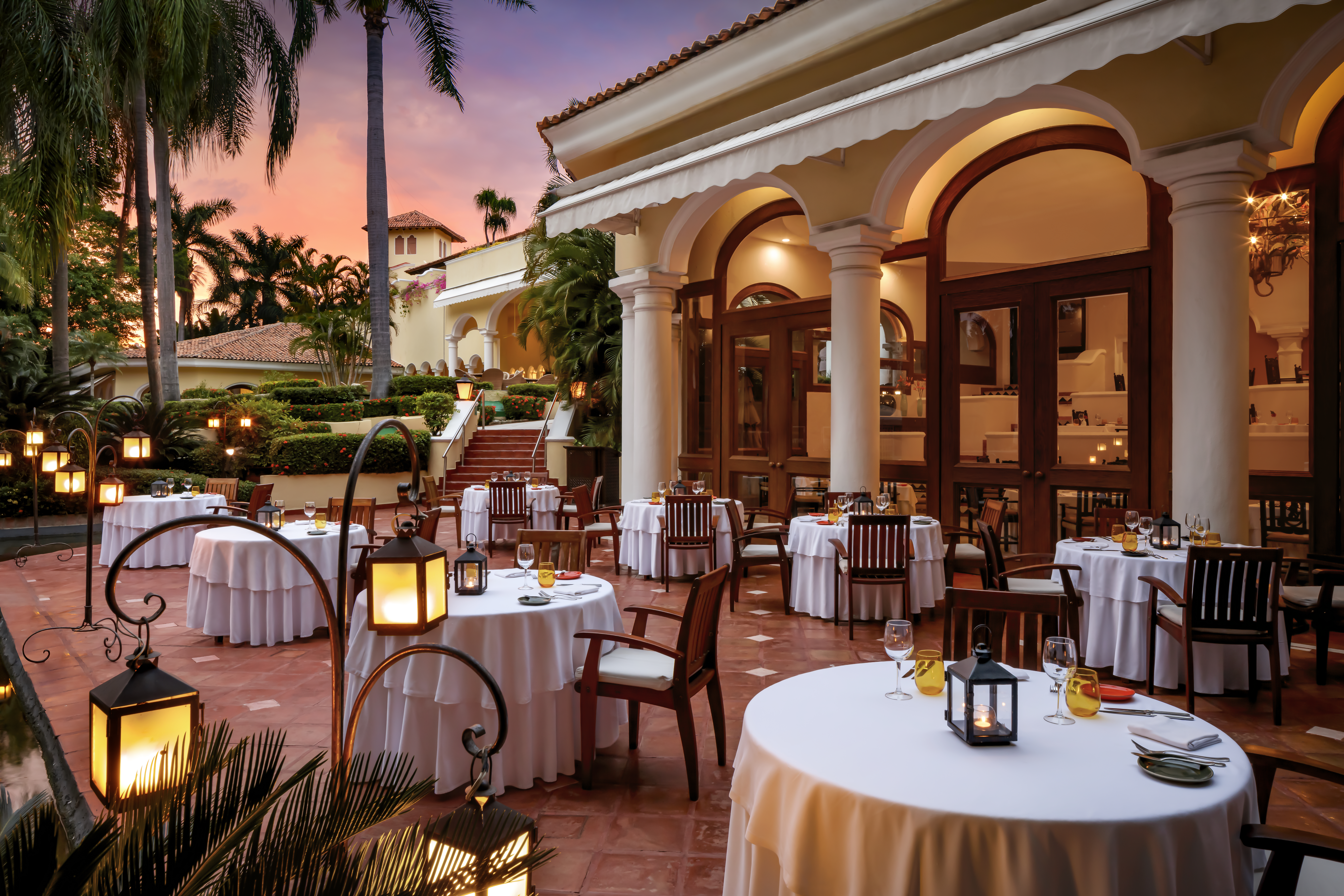 Emiliano Restaurant — gourmet plating and table setting