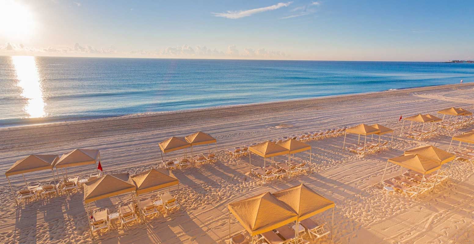 Beach at Crown Paradise Club Cancun