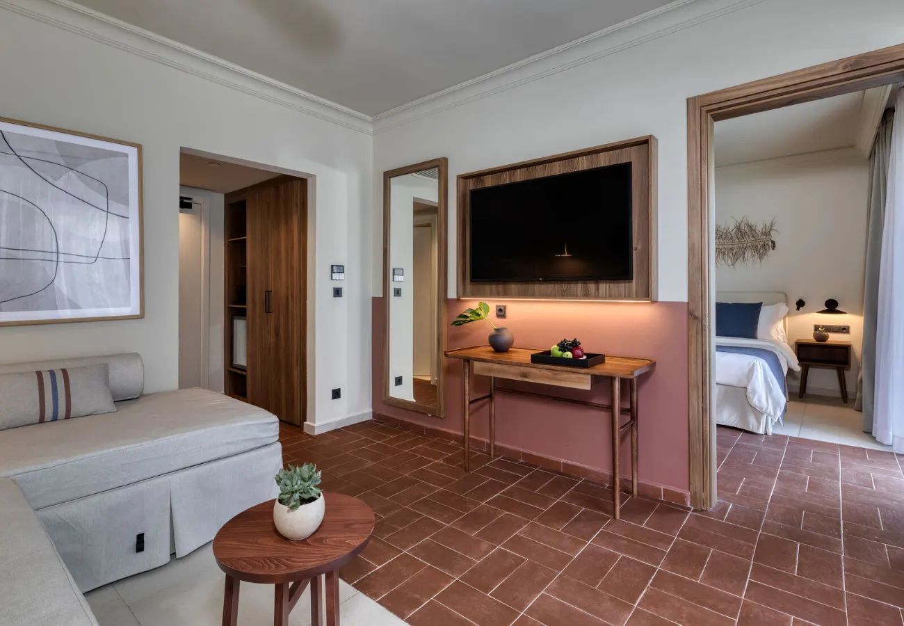 Guest room at Domes Aulūs Zante, Autograph Collection