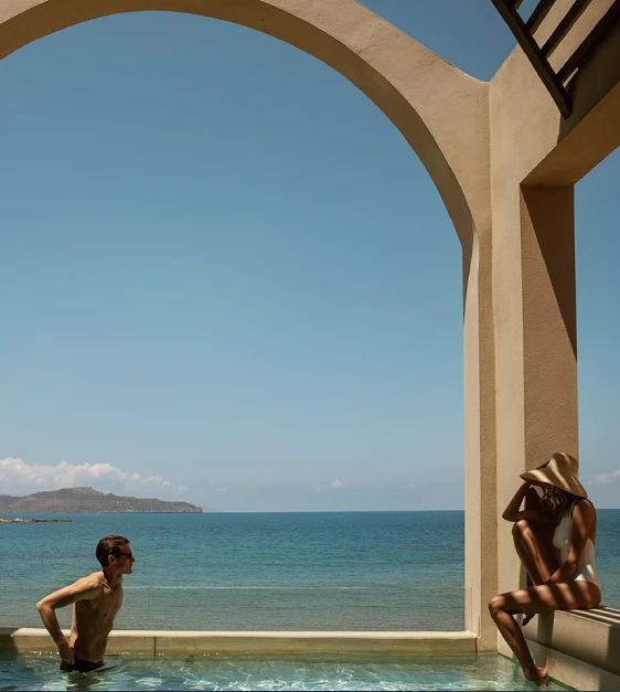 Resort exterior at Domes Noruz Chania, Autograph Collection
