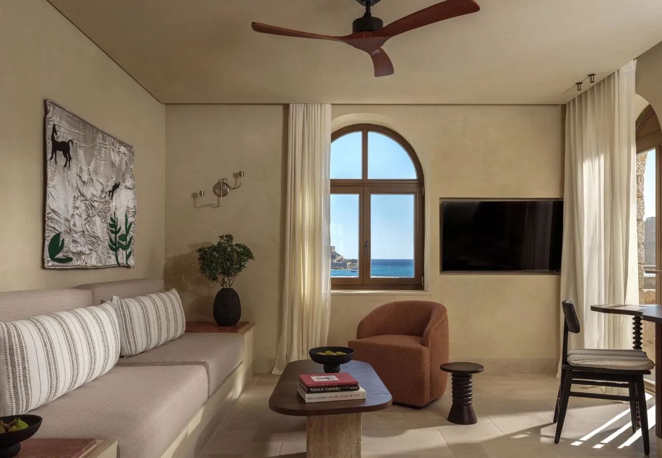 Guest room at Domes of Elounda, Autograph Collection