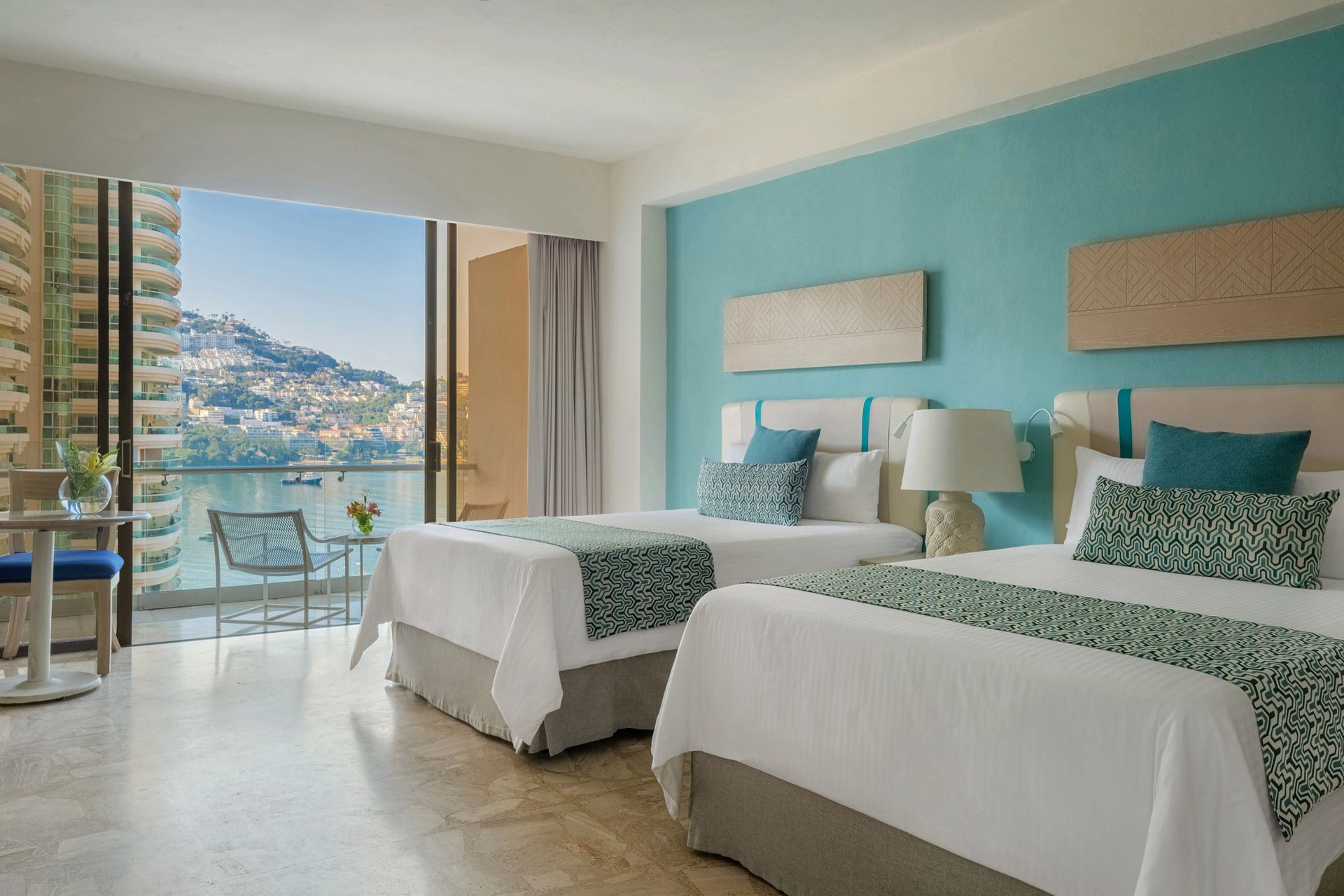 Guest room at Dreams Acapulco Resort & Spa