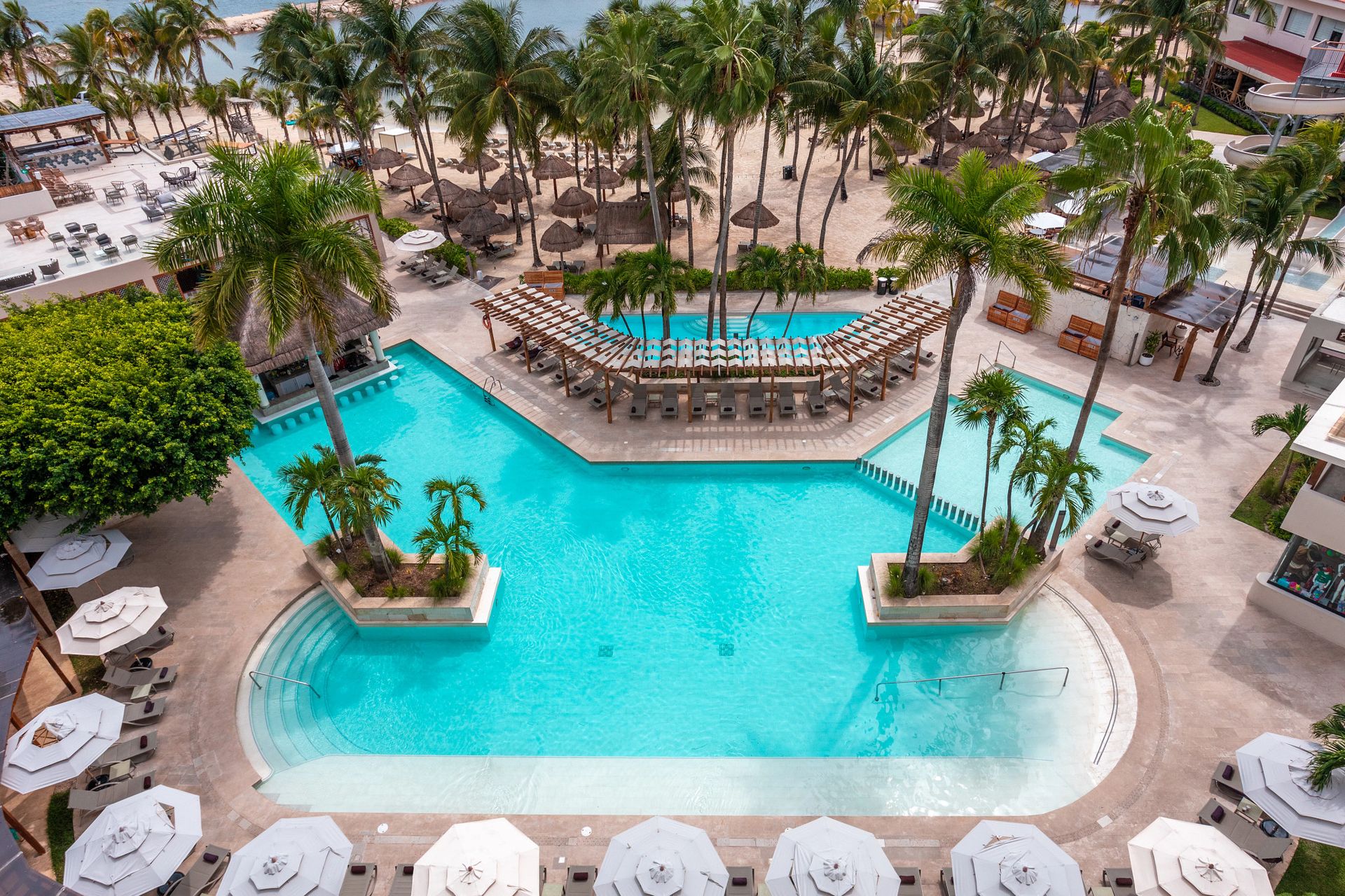 Resort exterior at Dreams Aventuras Riviera Maya