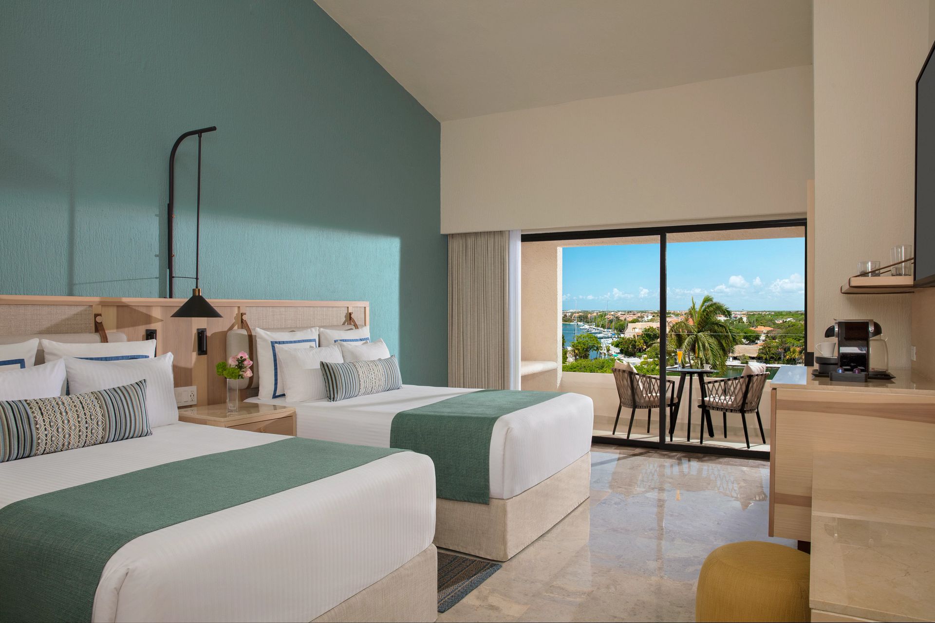 Guest room at Dreams Aventuras Riviera Maya