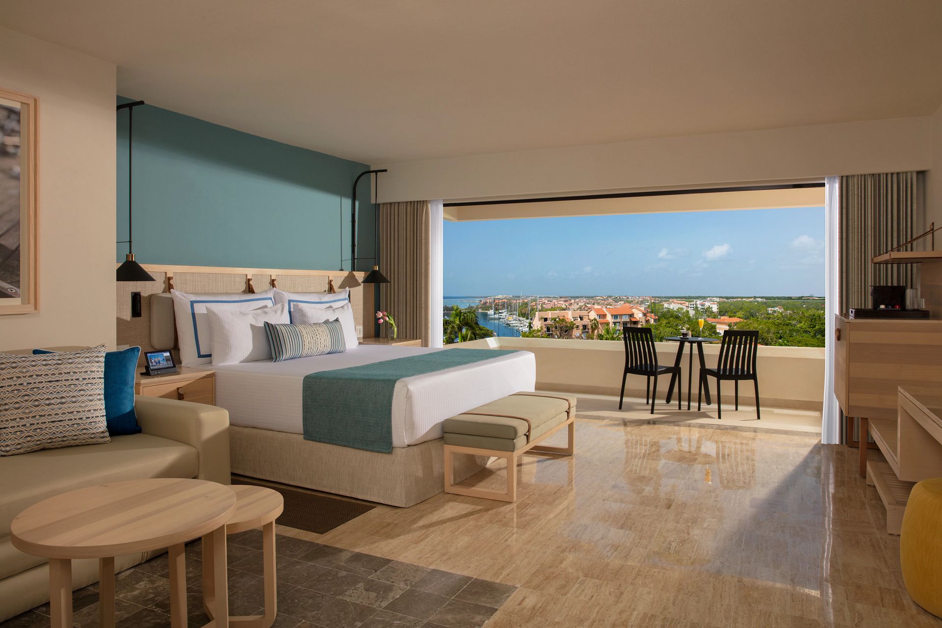 Guest room at Dreams Aventuras Riviera Maya