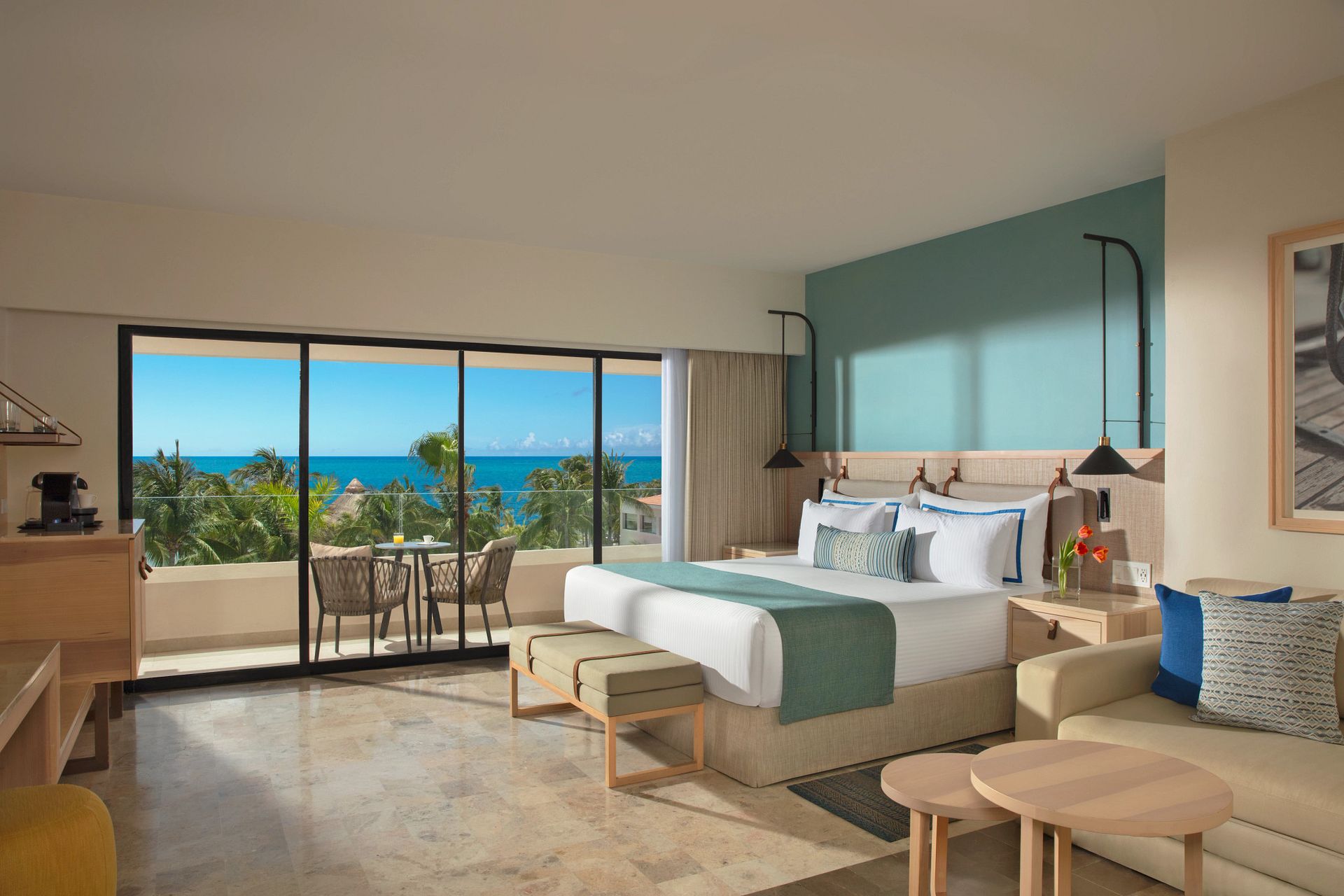 Guest room at Dreams Aventuras Riviera Maya