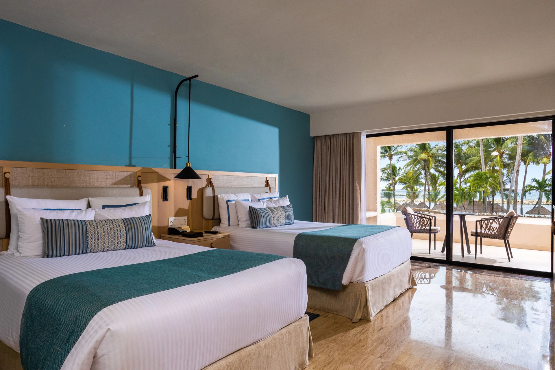 Guest room at Dreams Aventuras Riviera Maya