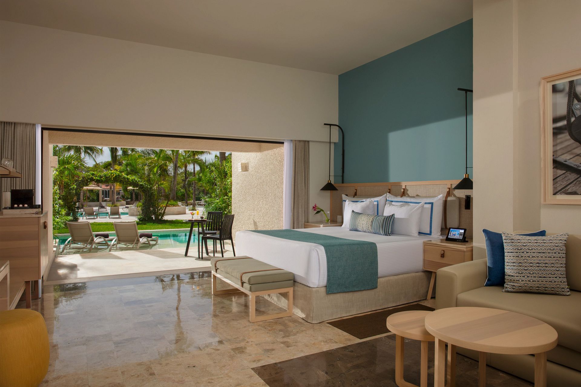 Guest room at Dreams Aventuras Riviera Maya