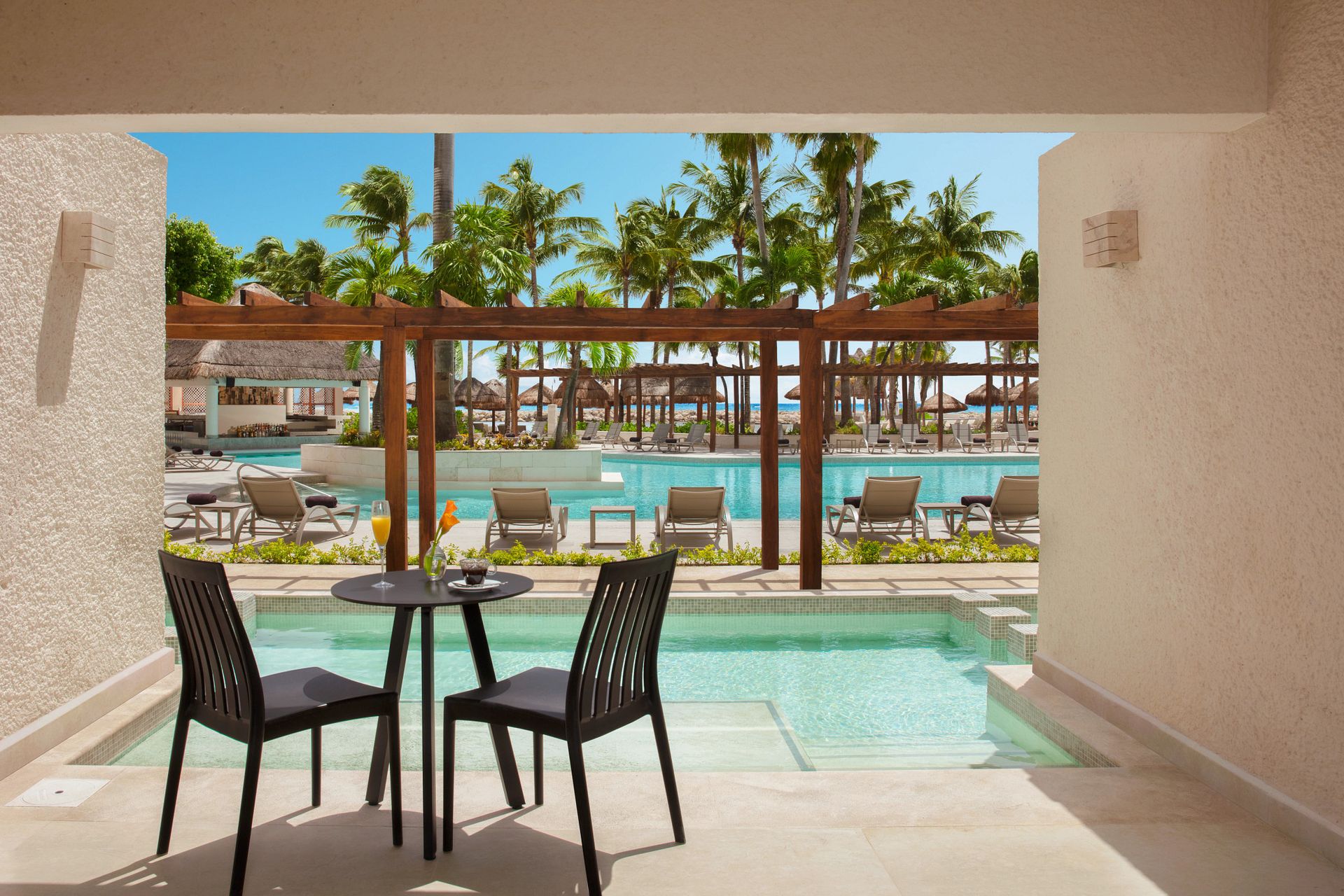 Guest room at Dreams Aventuras Riviera Maya