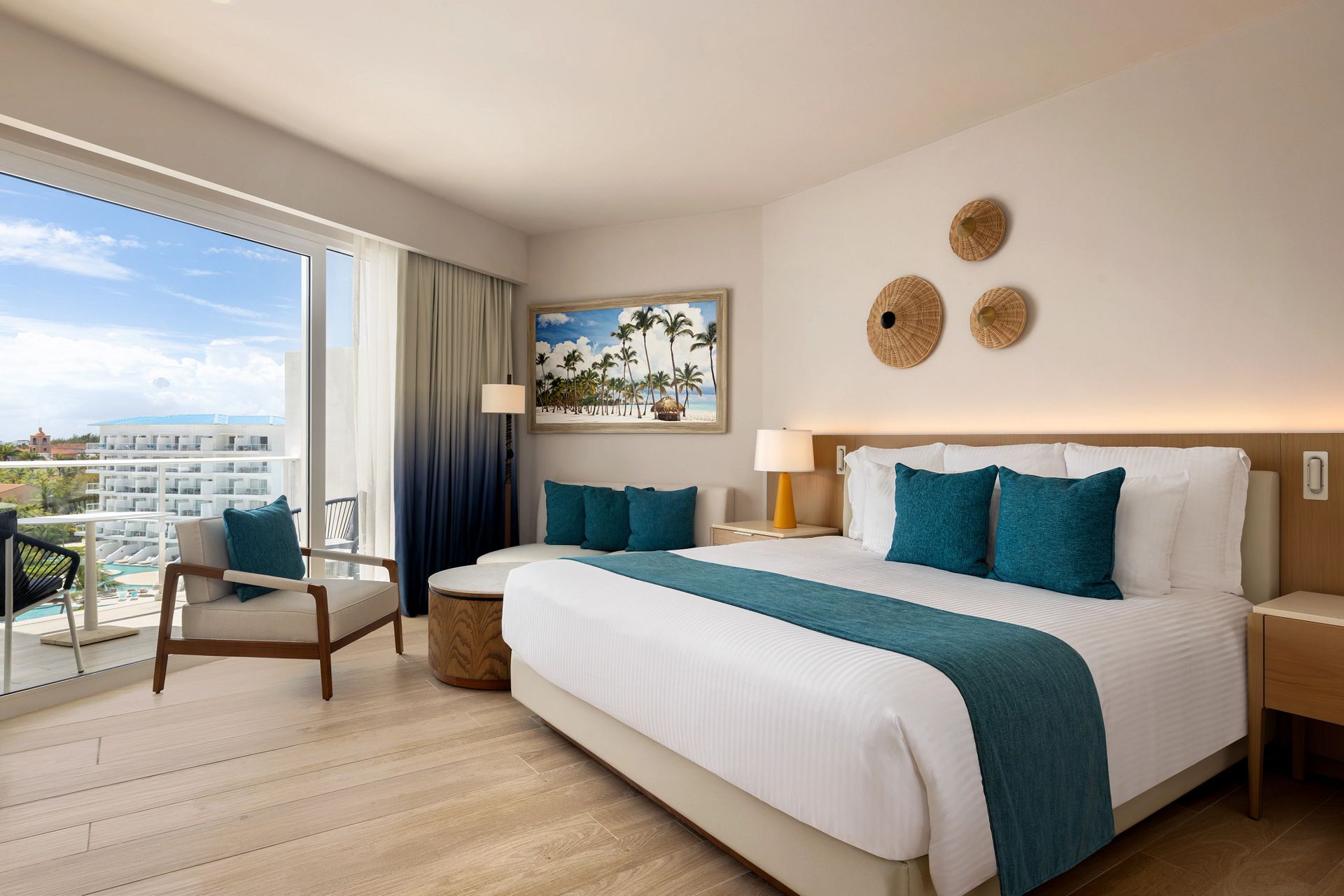 Guest room at Dreams Cap Cana Resort & Spa