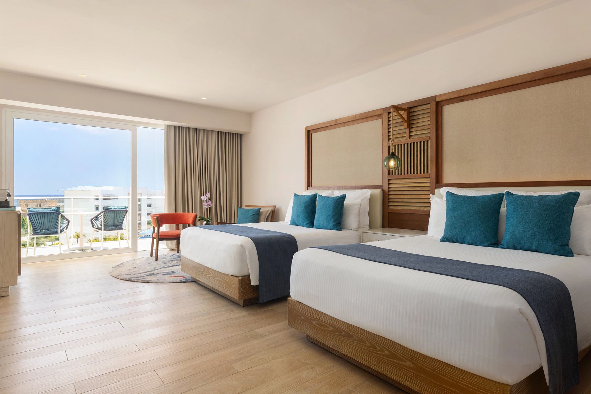 Guest room at Dreams Cap Cana Resort & Spa