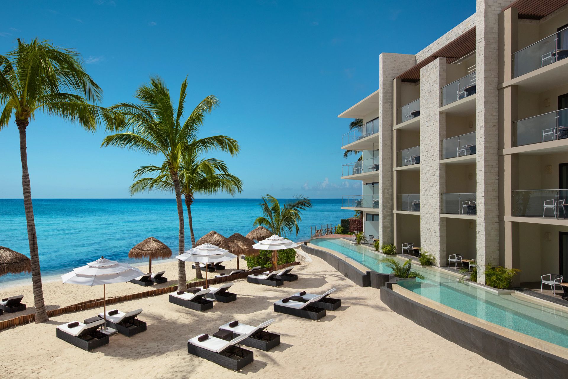 Beach at Dreams Cozumel Cape Resort & Spa