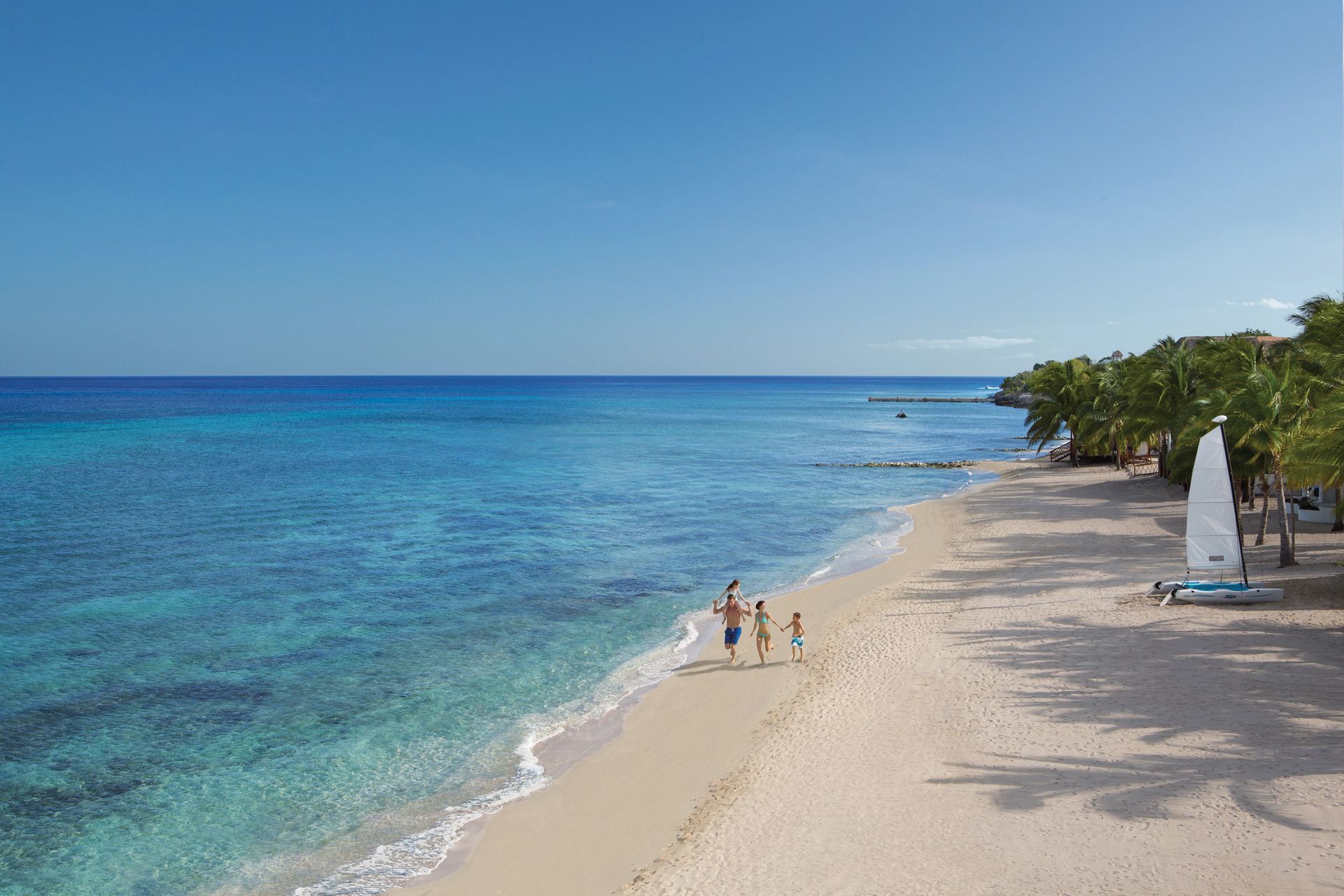 Beach at Dreams Cozumel Cape Resort & Spa