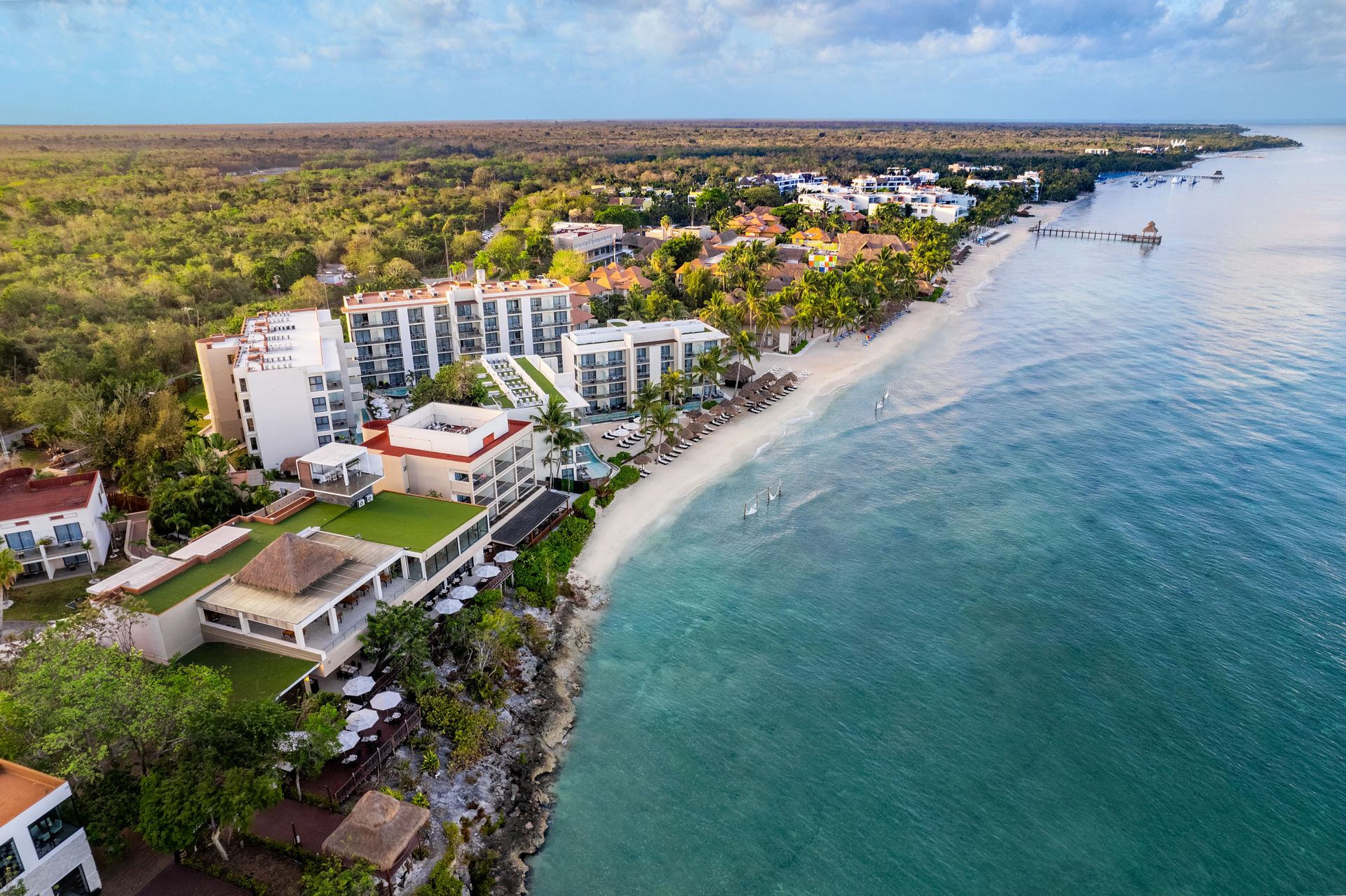 Resort exterior at Dreams Cozumel Cape Resort & Spa