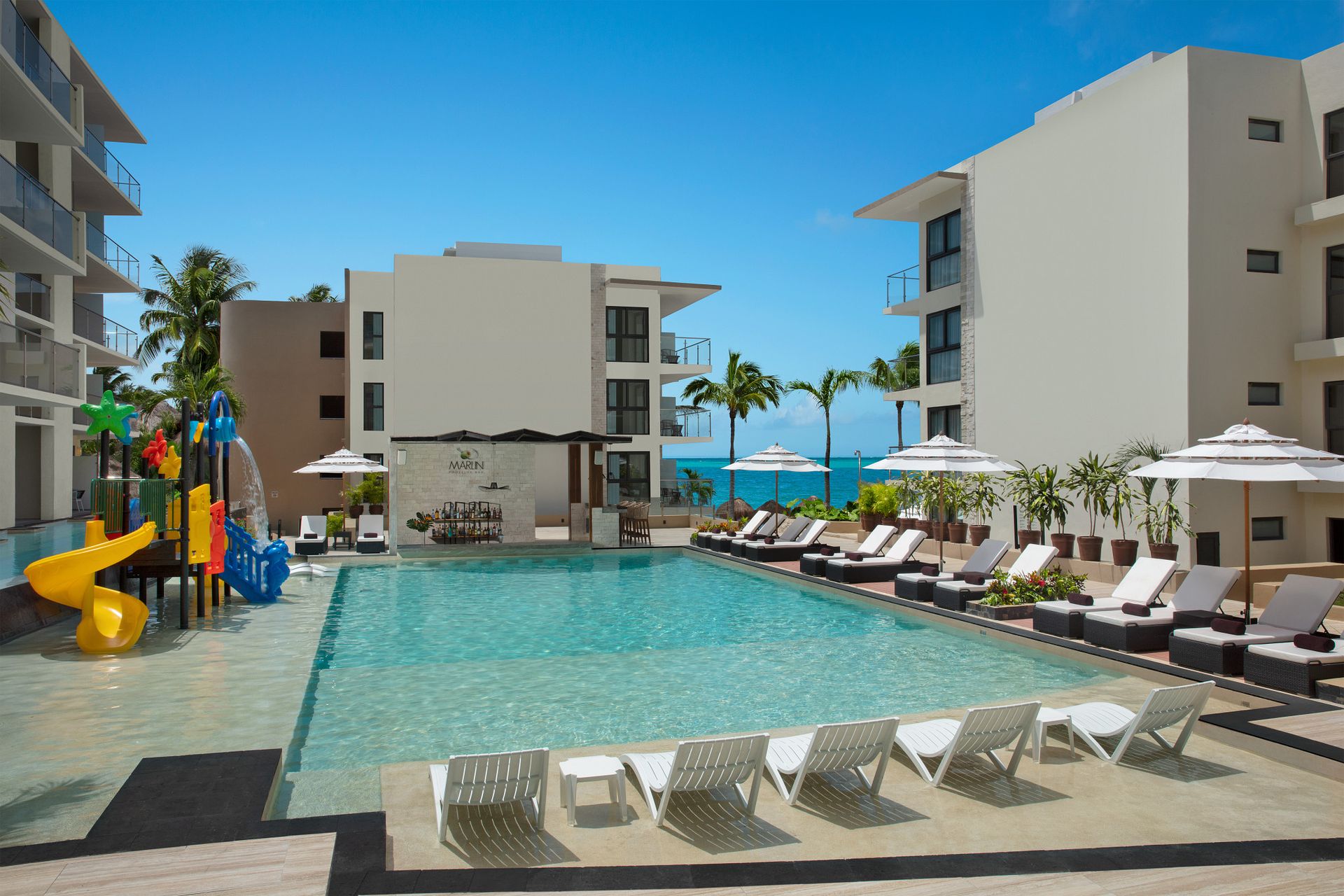 Resort exterior at Dreams Cozumel Cape Resort & Spa