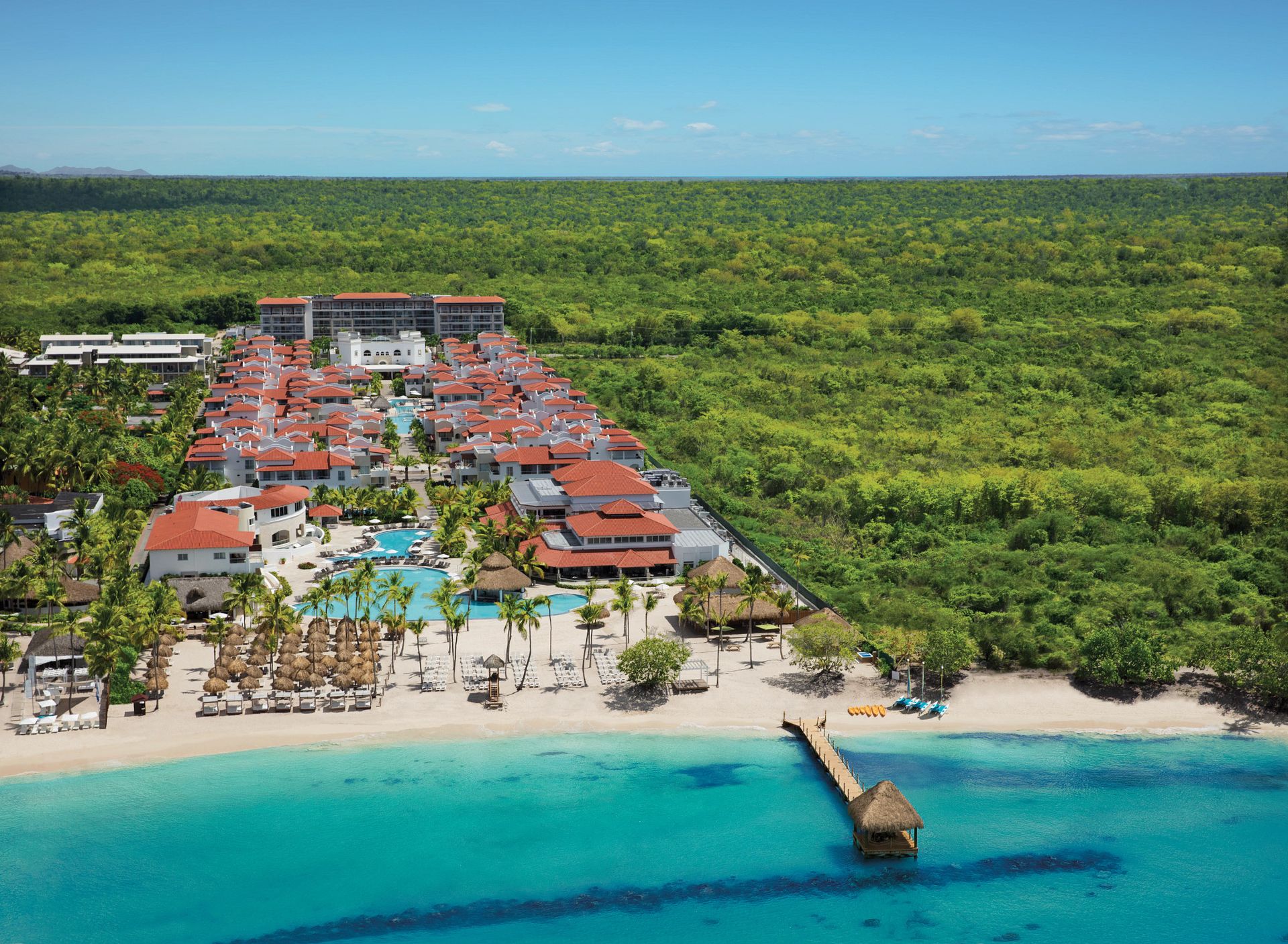 Resort exterior at Dreams Dominicus La Romana