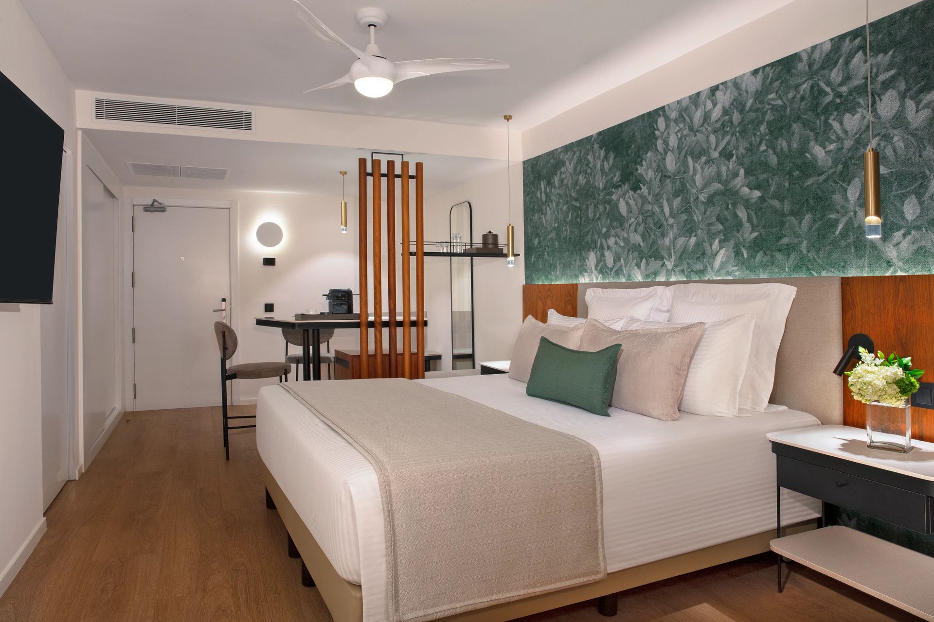Guest room at Dreams Flora Resort & Spa