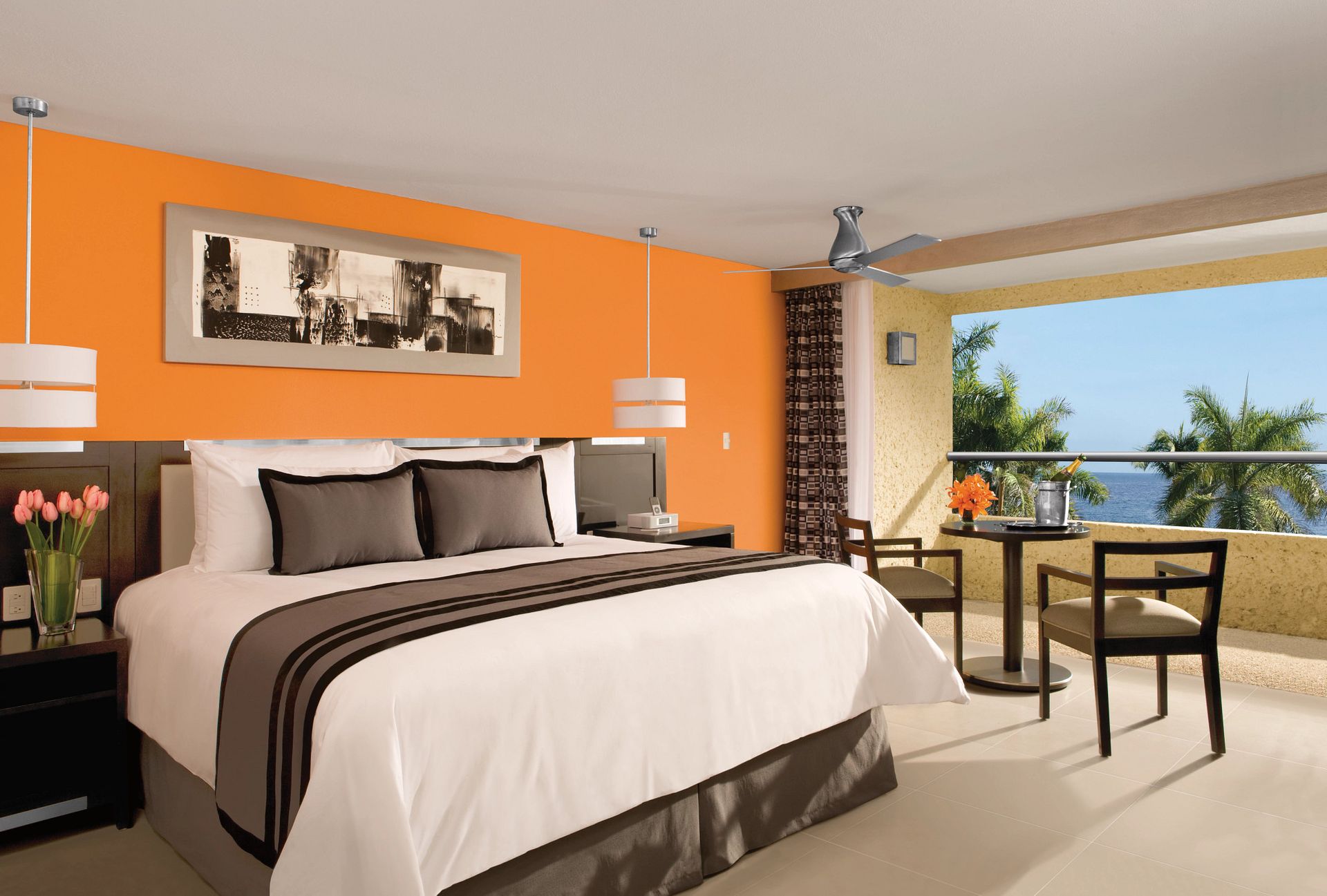 Guest room at Dreams Huatulco Resort & Spa