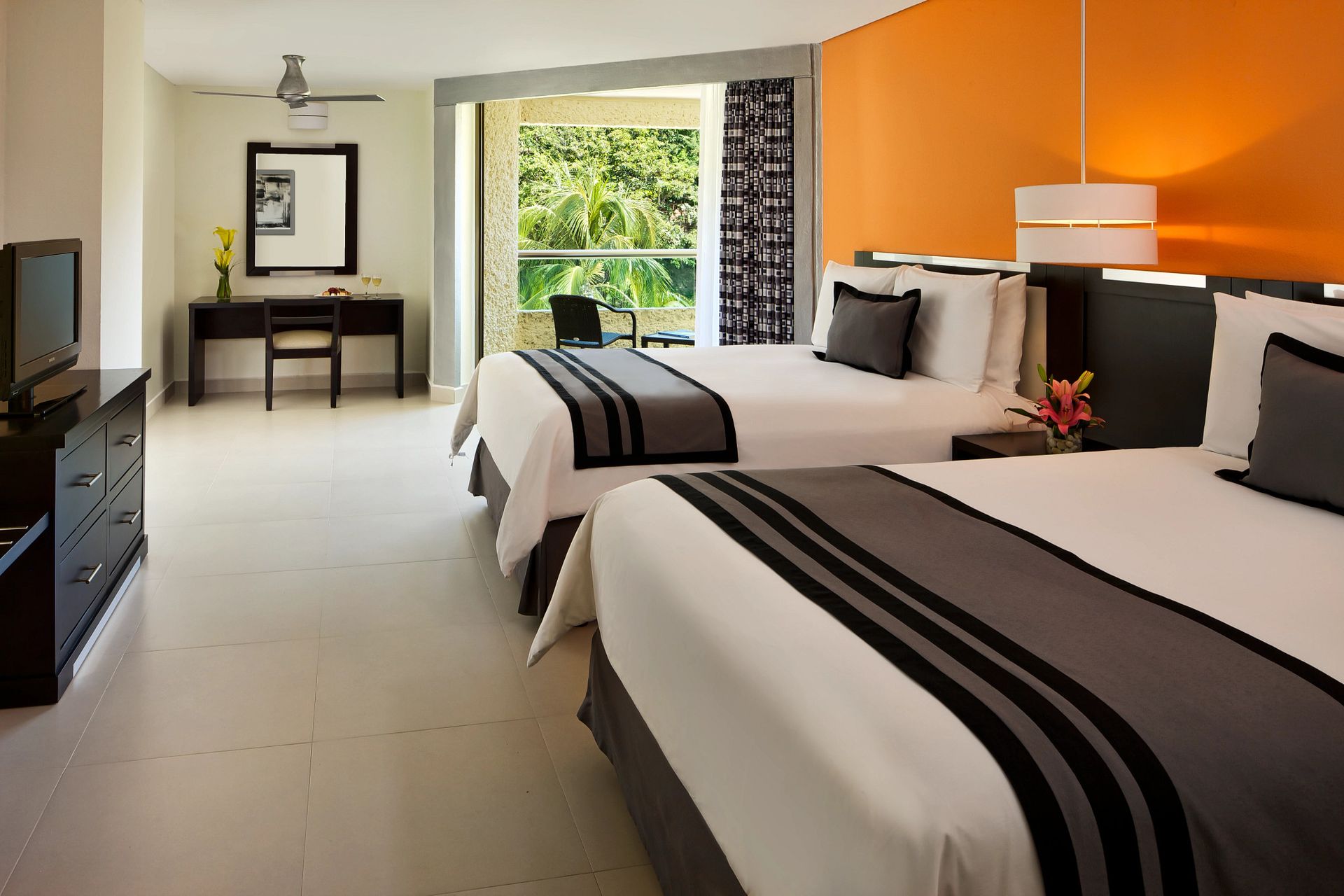 Guest room at Dreams Huatulco Resort & Spa