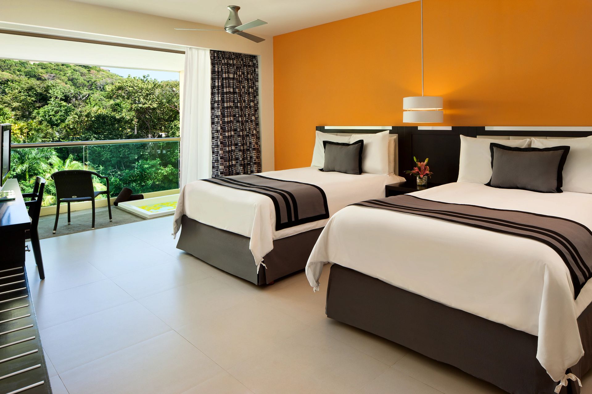 Guest room at Dreams Huatulco Resort & Spa