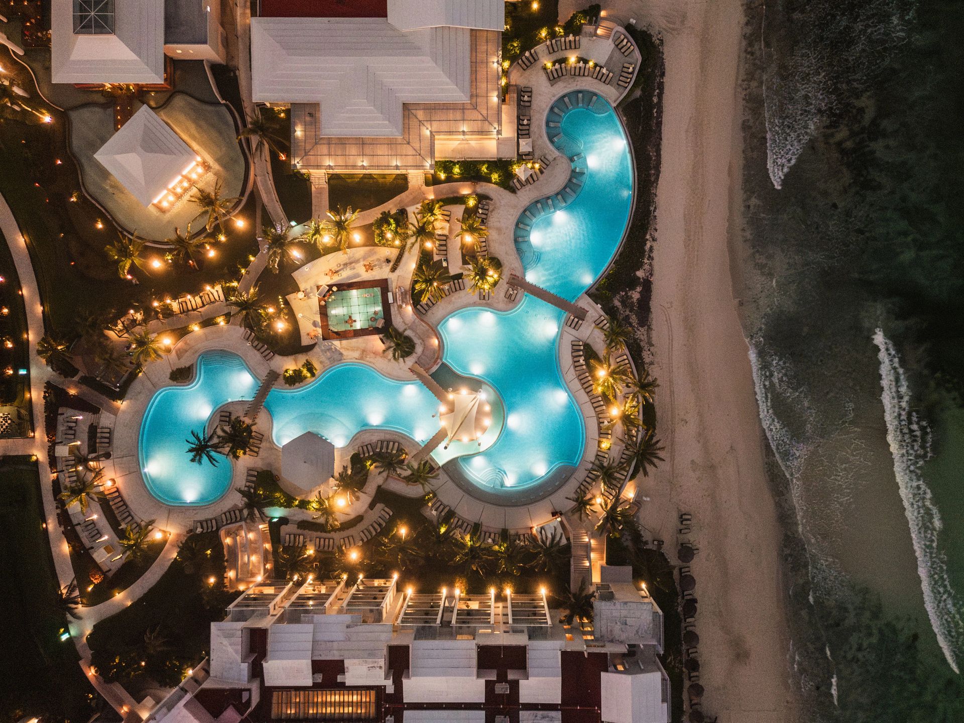 Resort exterior at Dreams Jade Resort & Spa