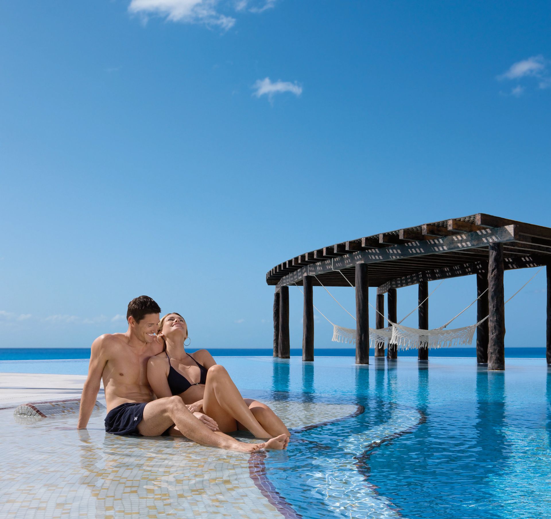 Swimming pool at Dreams Jade Resort & Spa