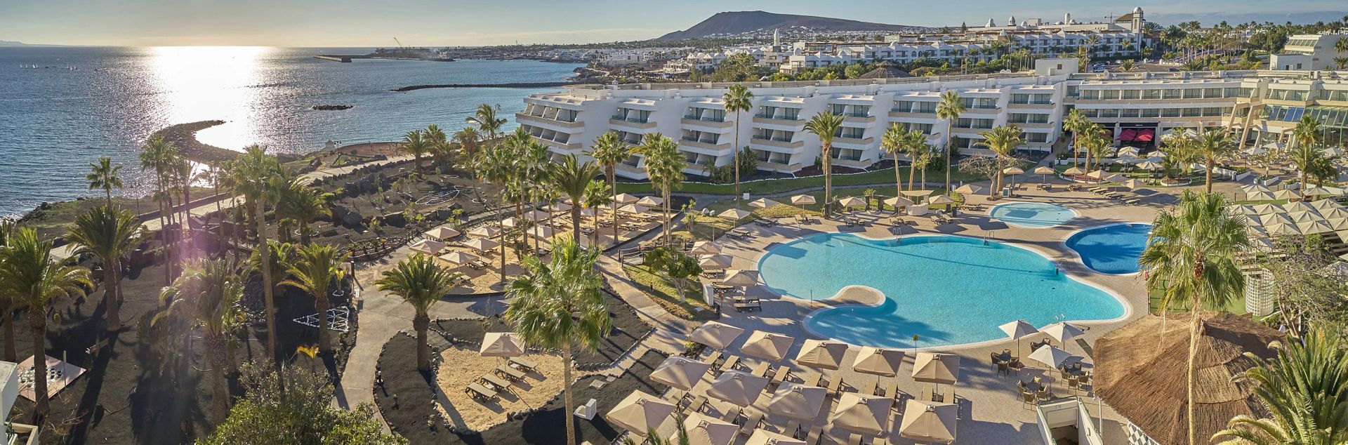 Aerial resort view at Dreams Lanzarote Playa Dorada Resort & Spa