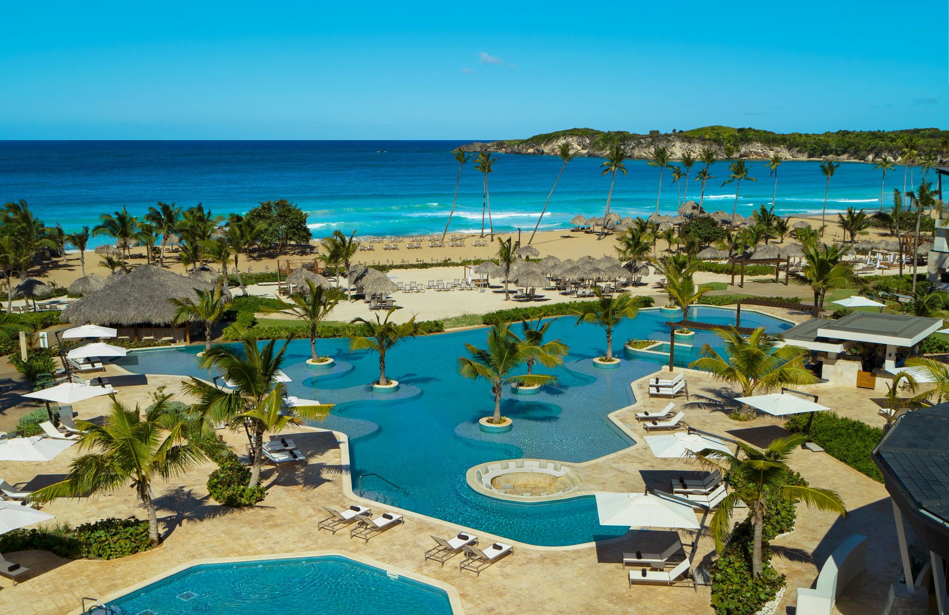 Resort exterior at Dreams Macao Beach Punta Cana