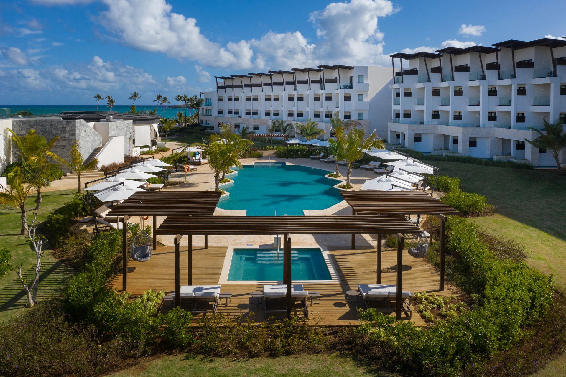 Resort exterior at Dreams Macao Beach Punta Cana