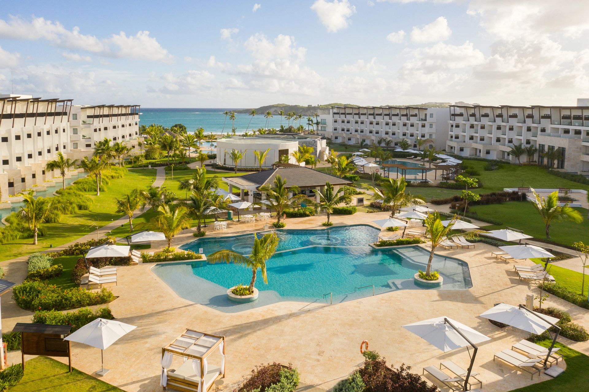 Resort exterior at Dreams Macao Beach Punta Cana
