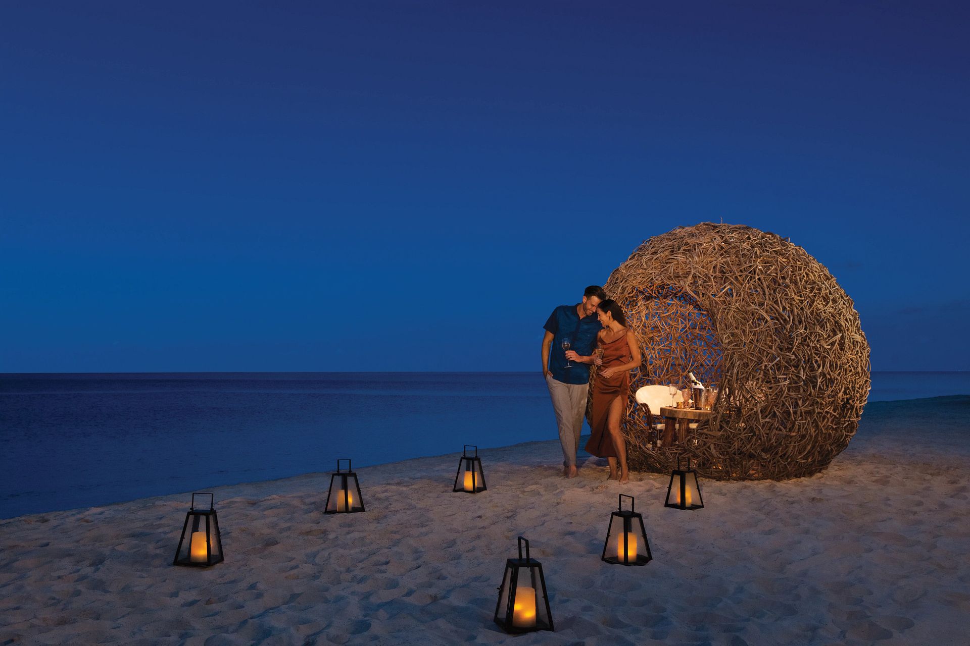 Beach at Dreams Natura Resort & Spa