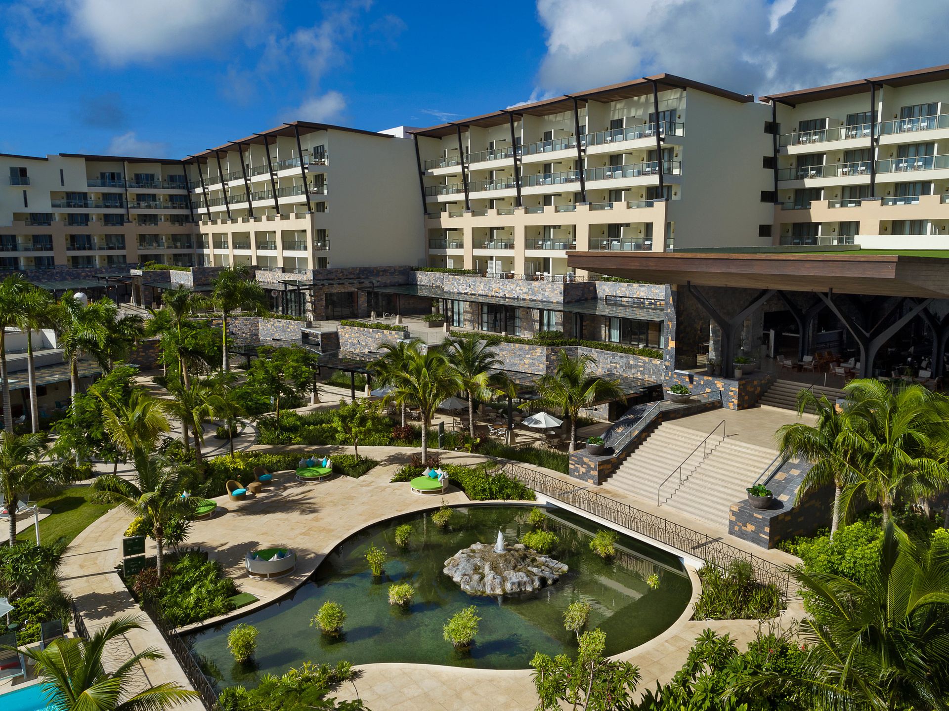 Resort exterior at Dreams Natura Resort & Spa