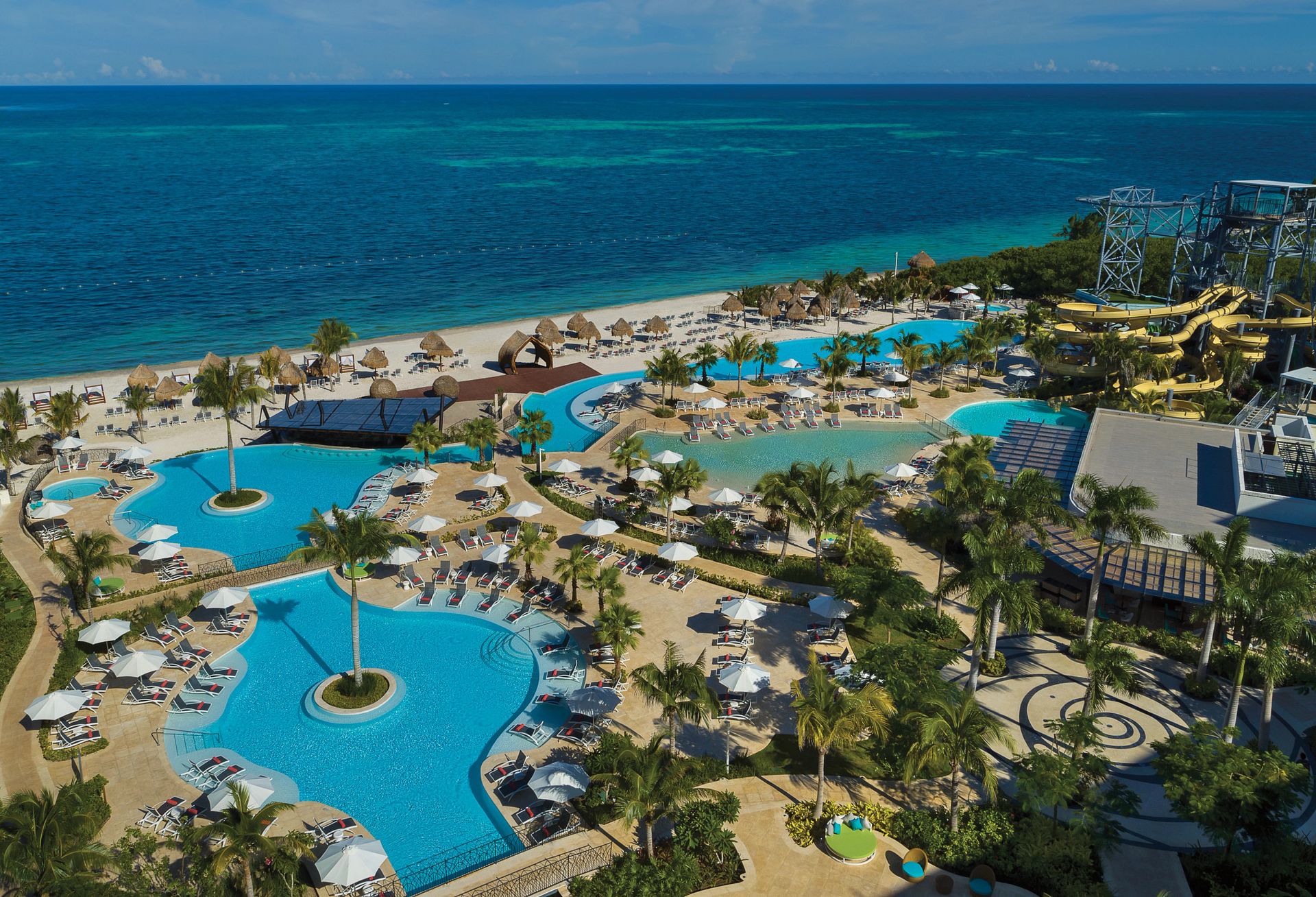 Resort exterior at Dreams Natura Resort & Spa