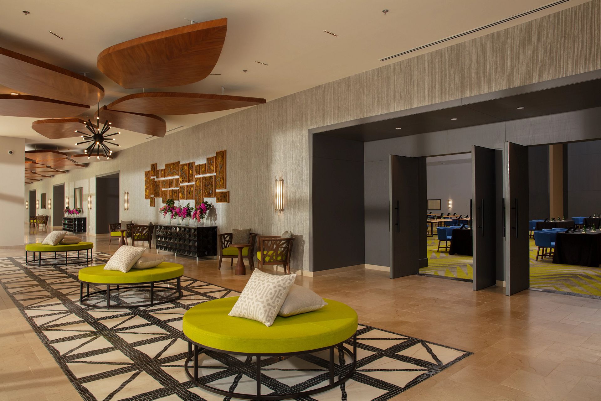 Guest room at Dreams Natura Resort & Spa