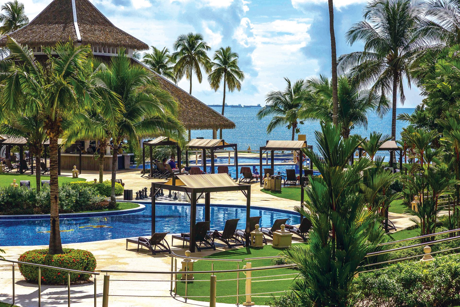 Resort exterior at Dreams Playa Bonita Panama