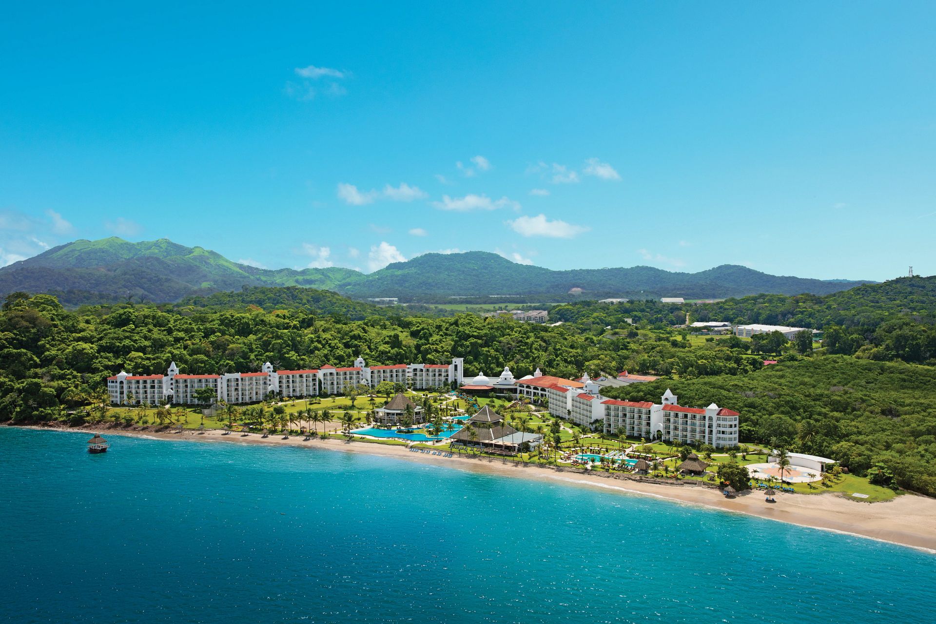 Resort exterior at Dreams Playa Bonita Panama