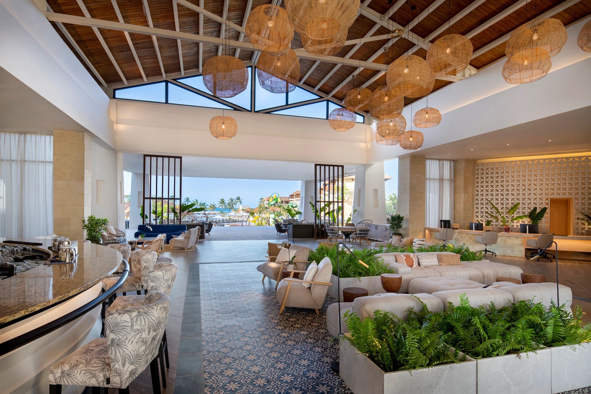 Lobby at Dreams Playa Esmeralda Resort & Spa