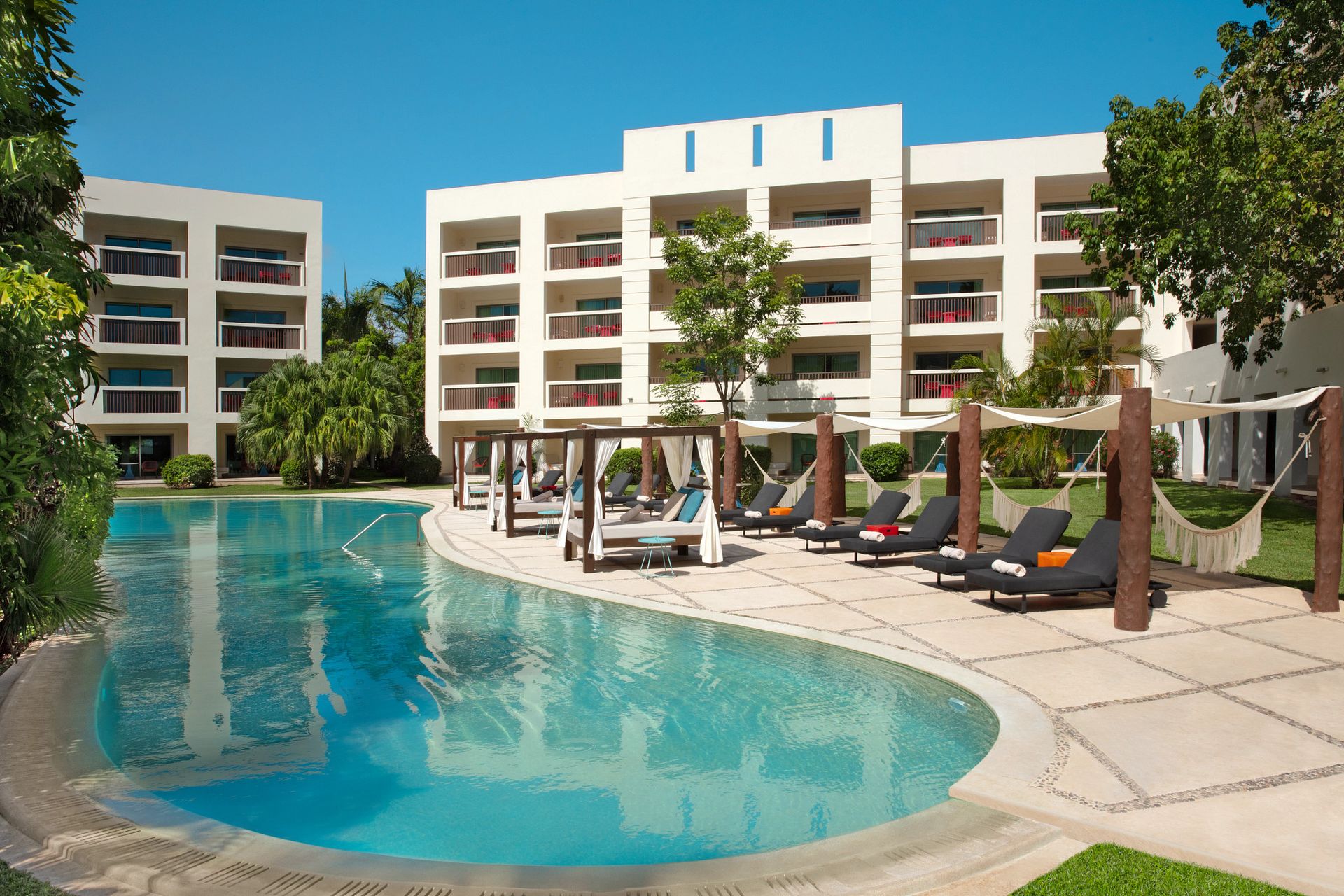 Resort exterior at Dreams Puerto Morelos Resort & Spa