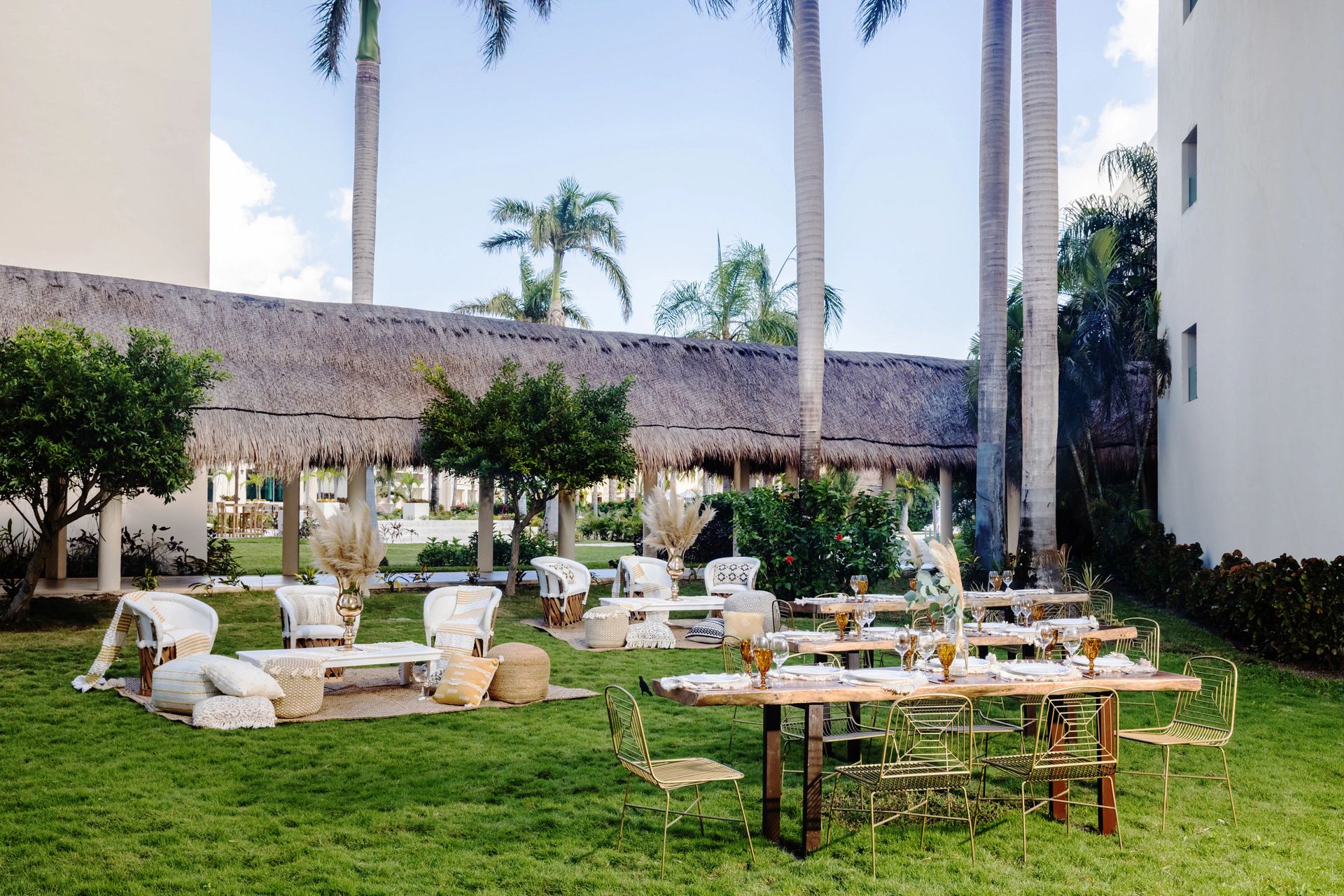 Resort exterior at Dreams Puerto Morelos Resort & Spa