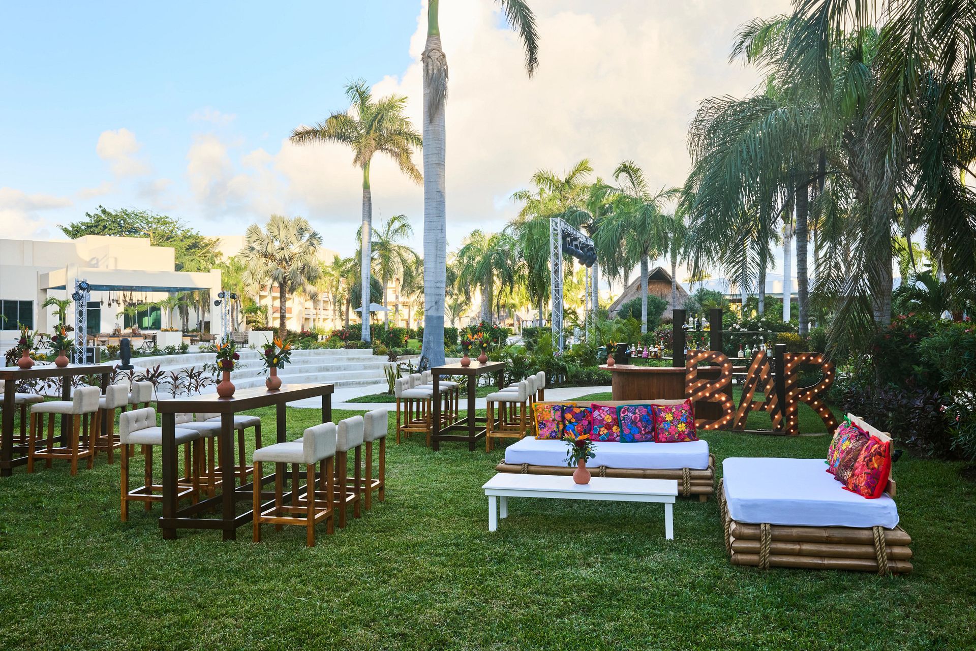 Resort exterior at Dreams Puerto Morelos Resort & Spa