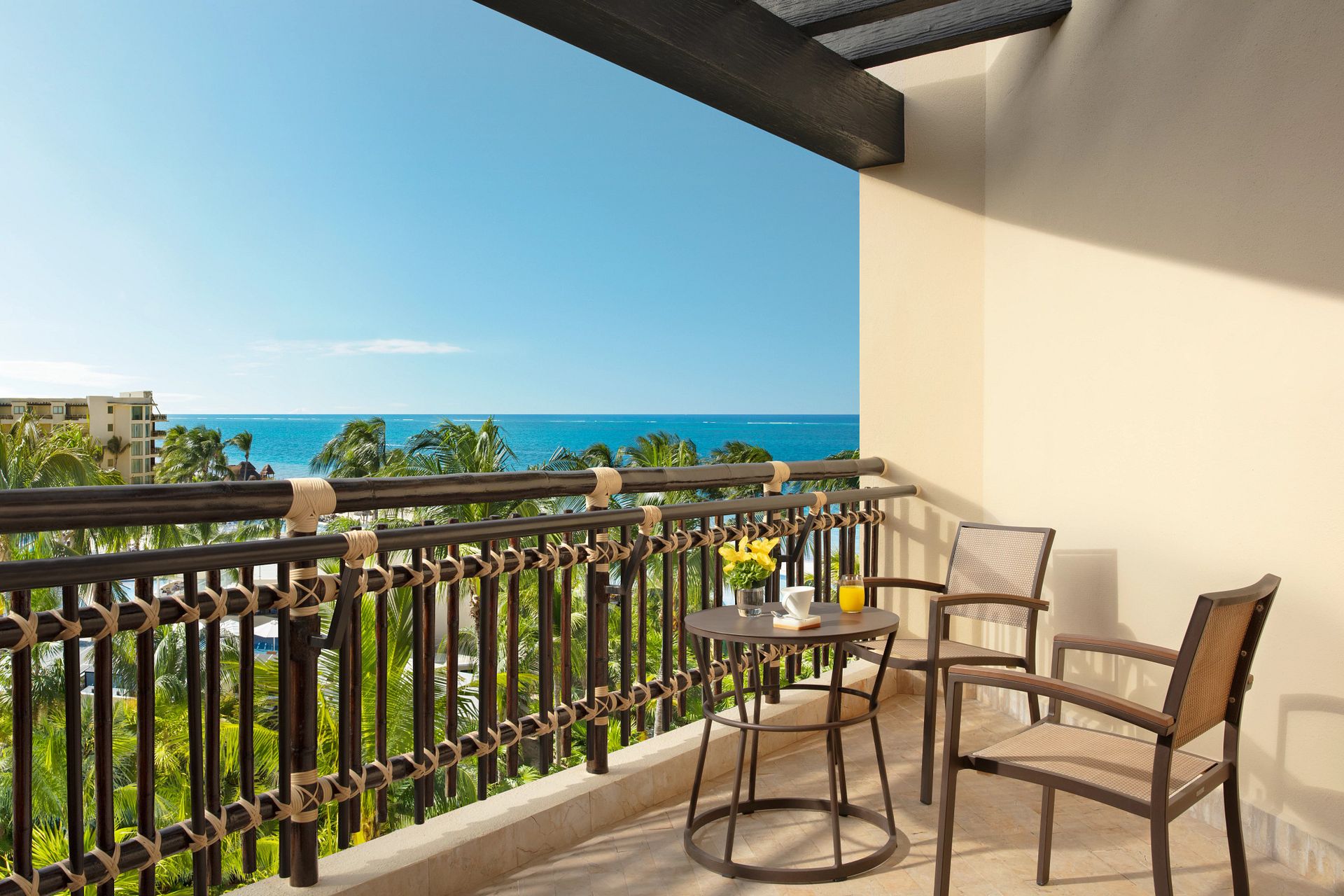 Guest room at Dreams Riviera Cancun Resort & Spa