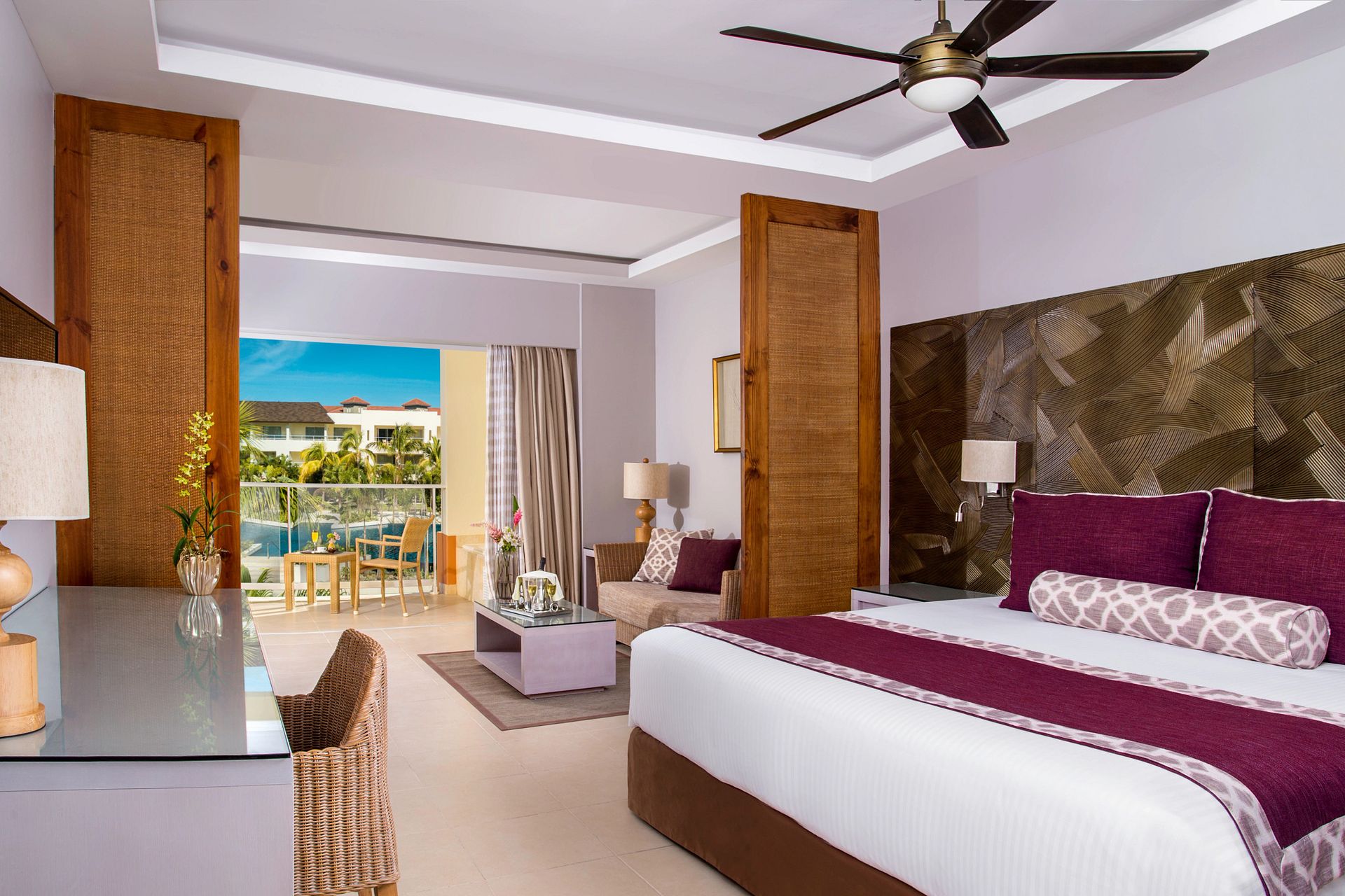 Guest room at Dreams Royal Beach Punta Cana