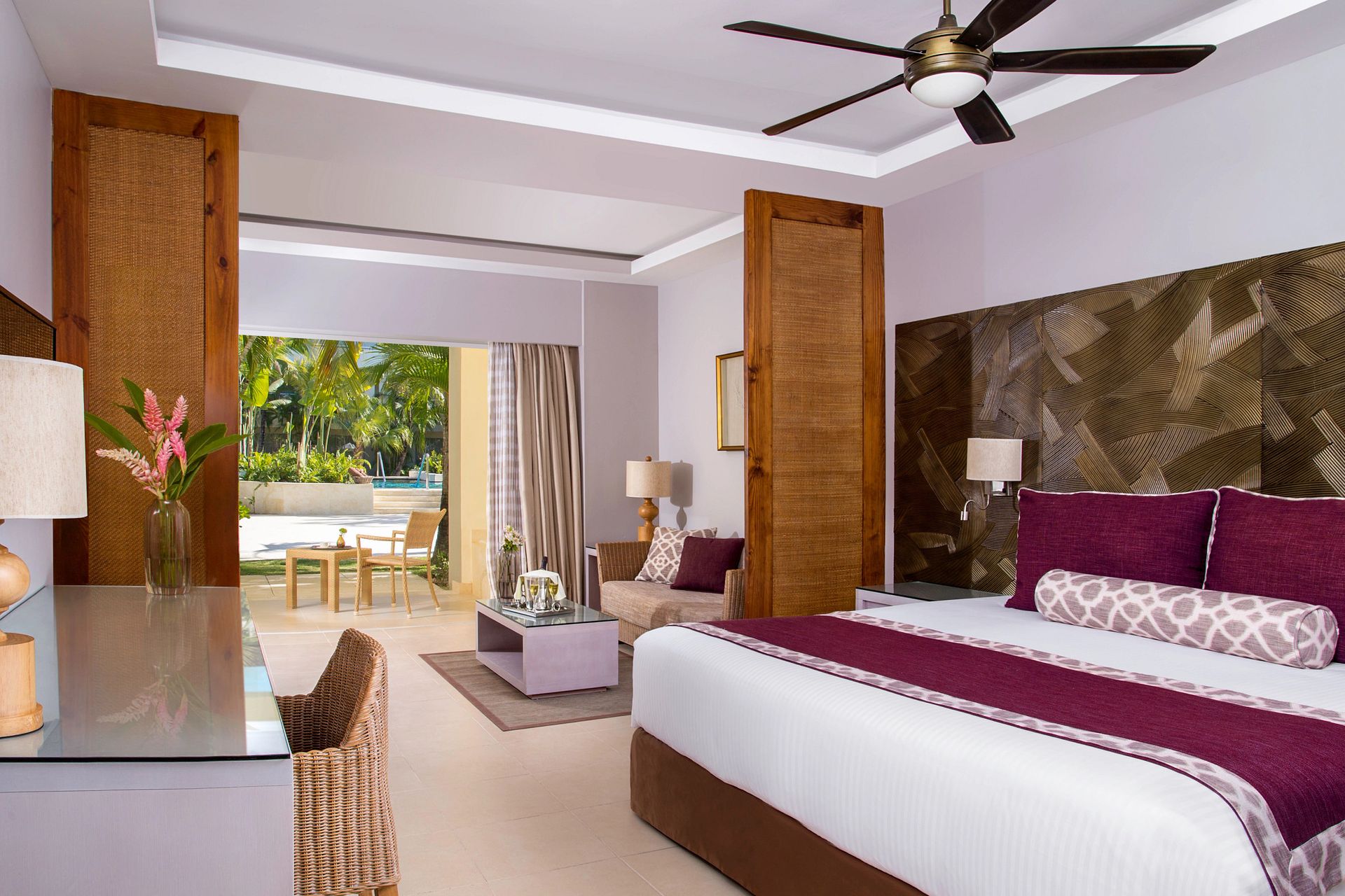 Guest room at Dreams Royal Beach Punta Cana