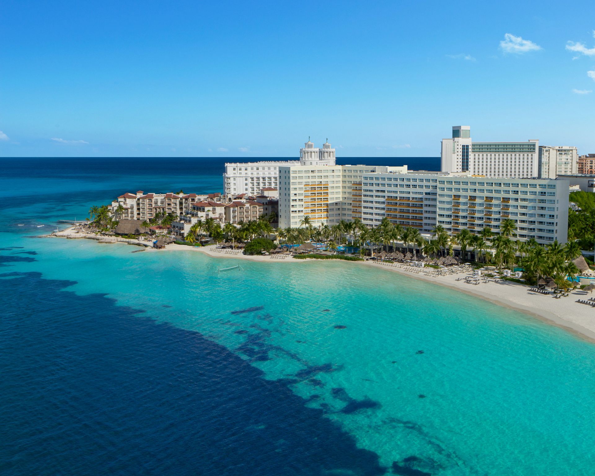 Resort exterior at Dreams Sands Cancun Resort & Spa