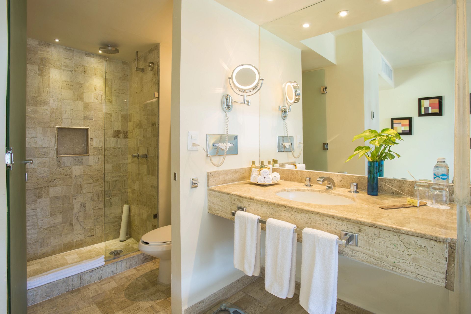 Guest room at Dreams Sands Cancun Resort & Spa