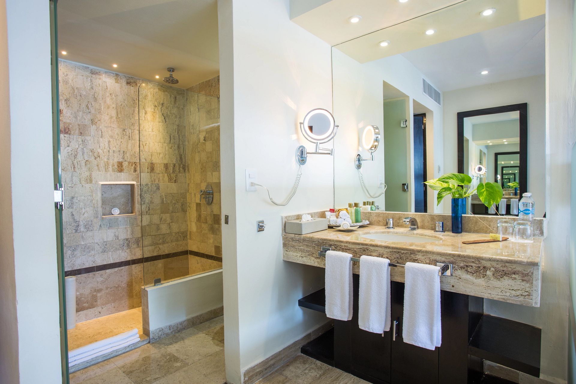 Guest room at Dreams Sands Cancun Resort & Spa