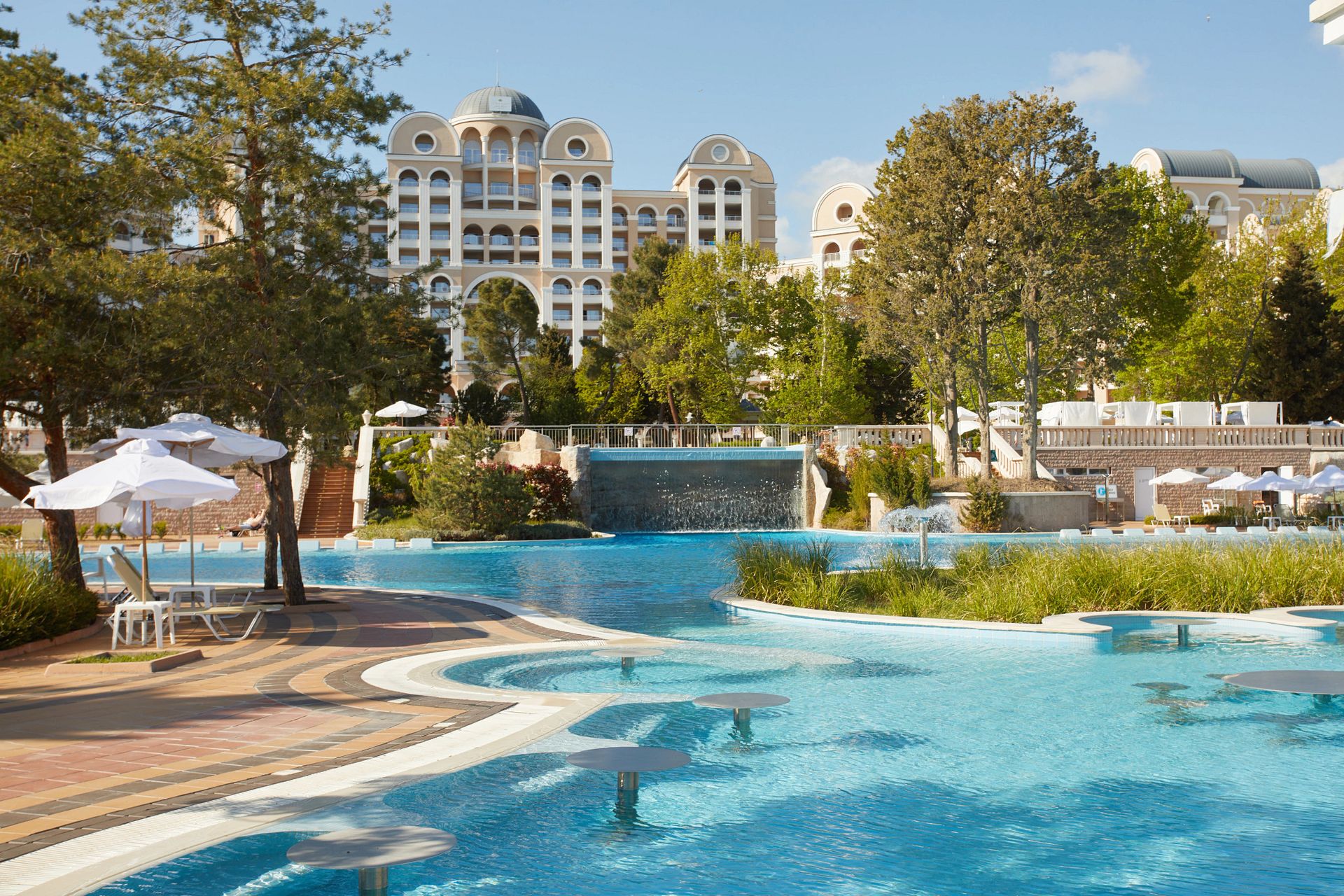 Resort exterior at Dreams Sunny Beach Resort & Spa