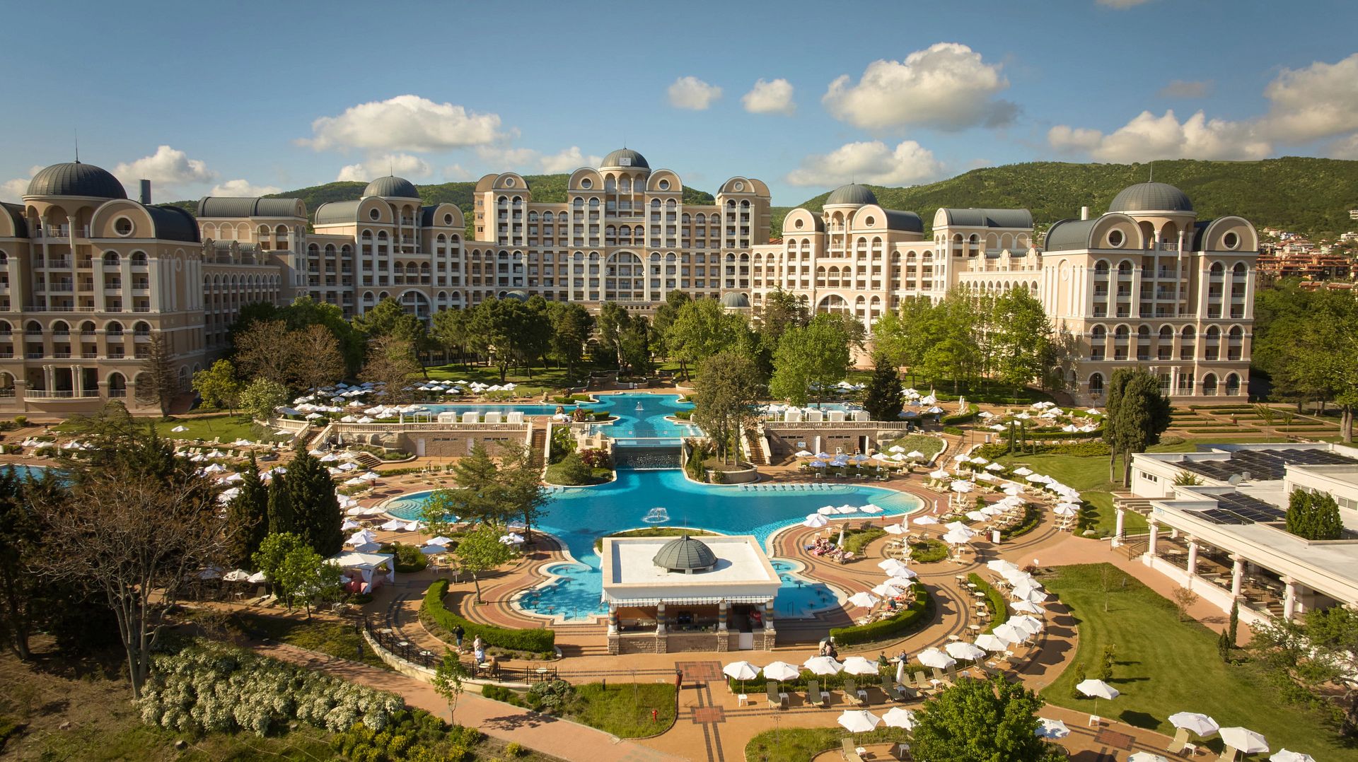 Resort exterior at Dreams Sunny Beach Resort & Spa