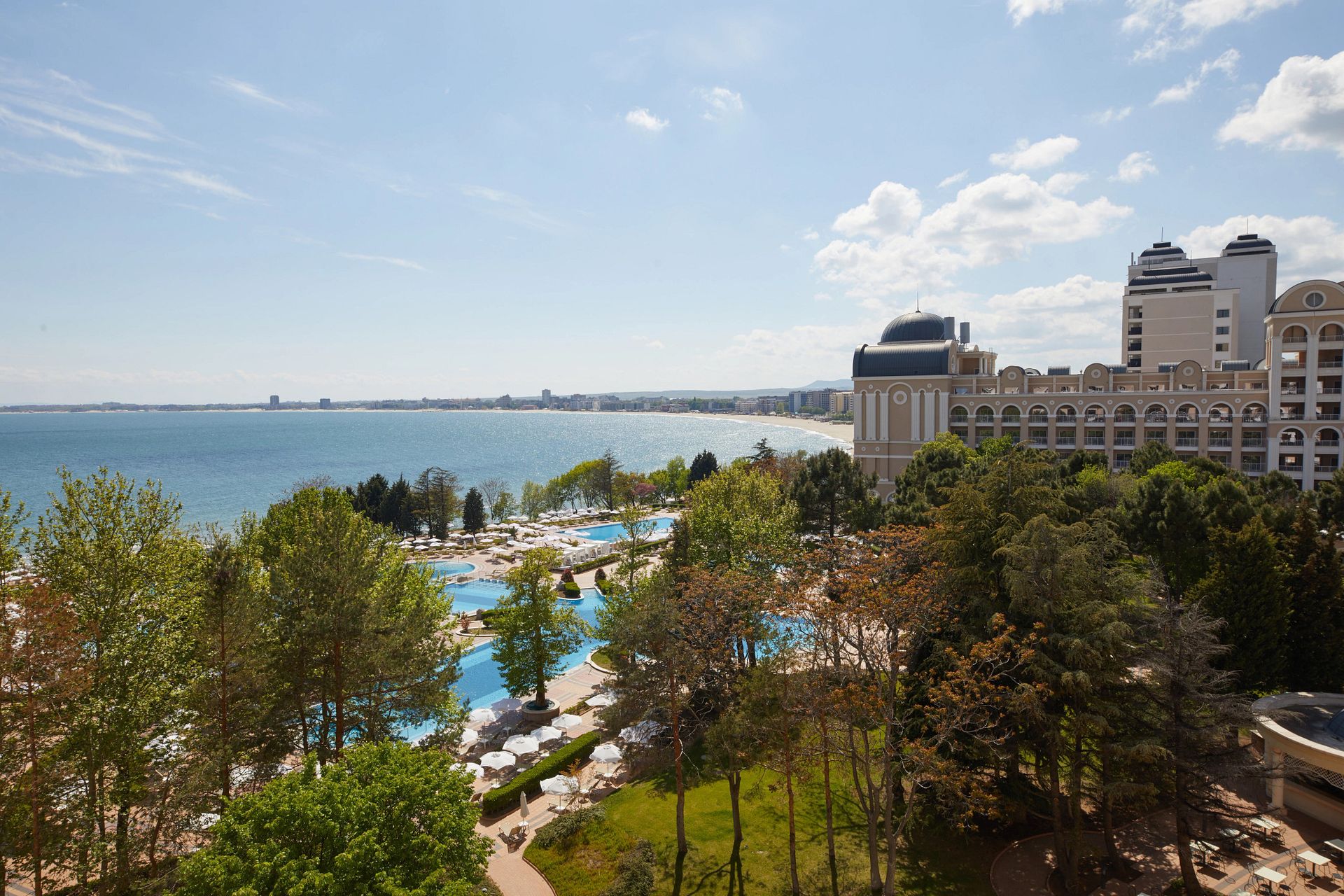 Resort exterior at Dreams Sunny Beach Resort & Spa